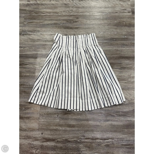 Skirt Designer By Kate Spade In White, Size: 0