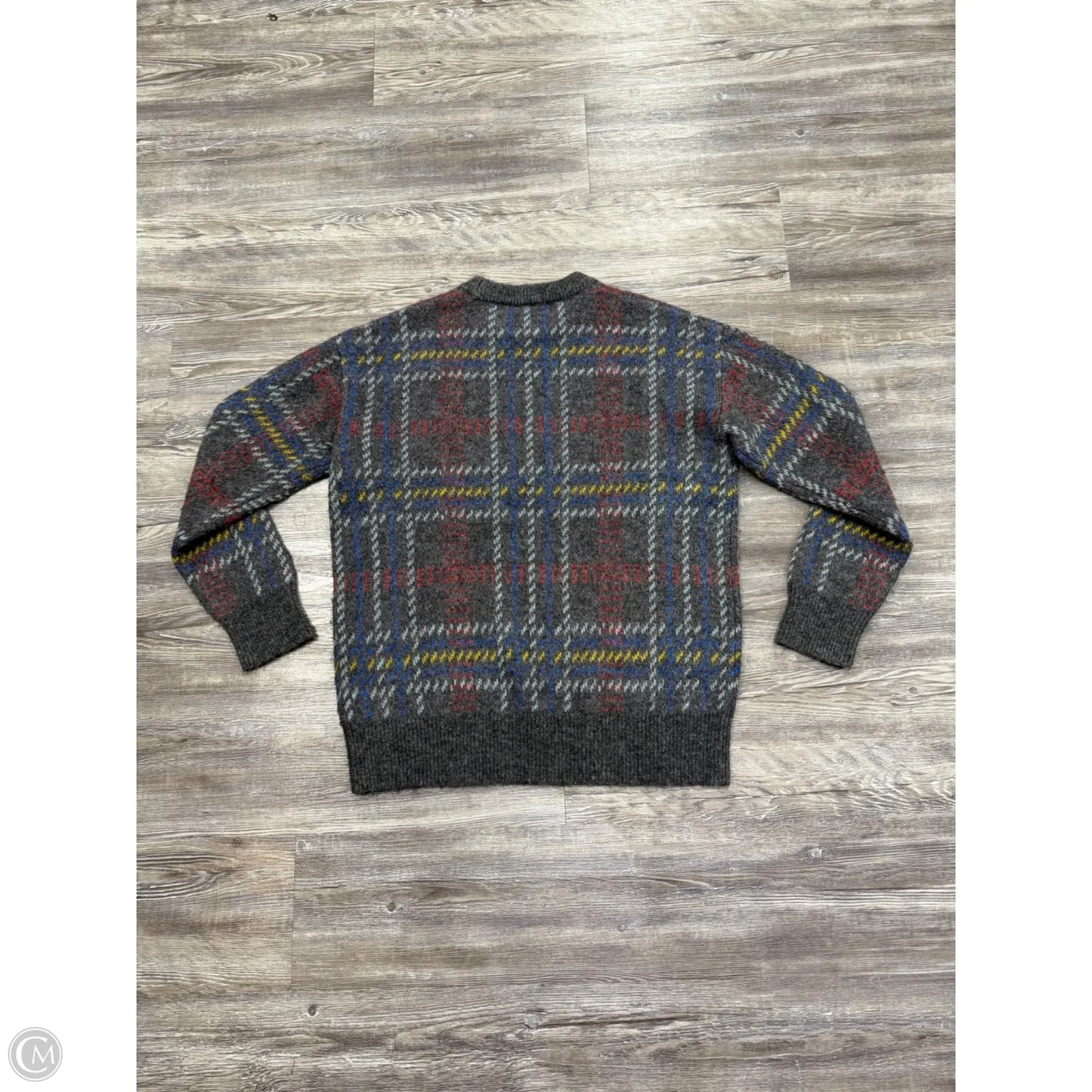 Sweater Designer By Re/Done In Grey, Size: S