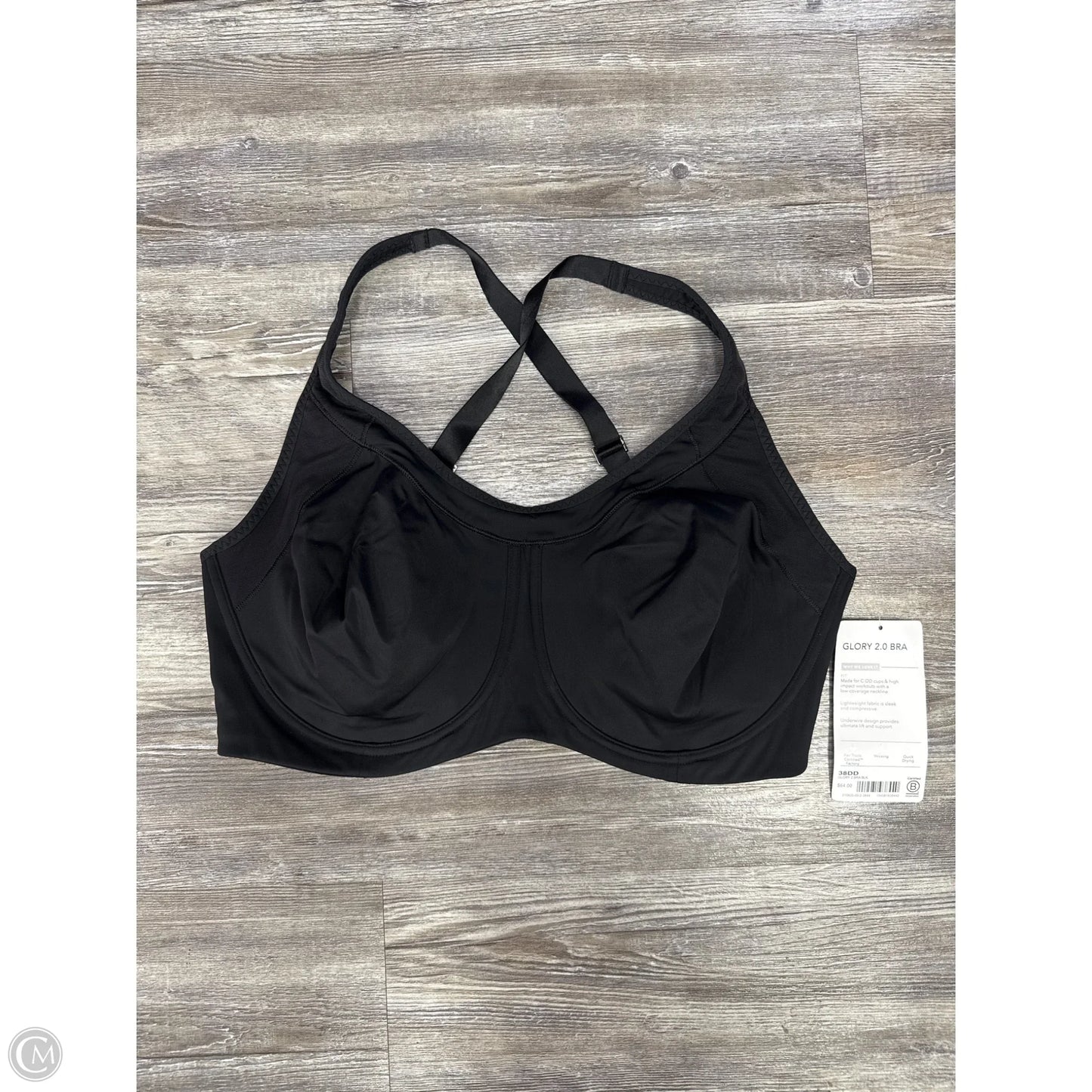Athletic Bra By Athleta In Black