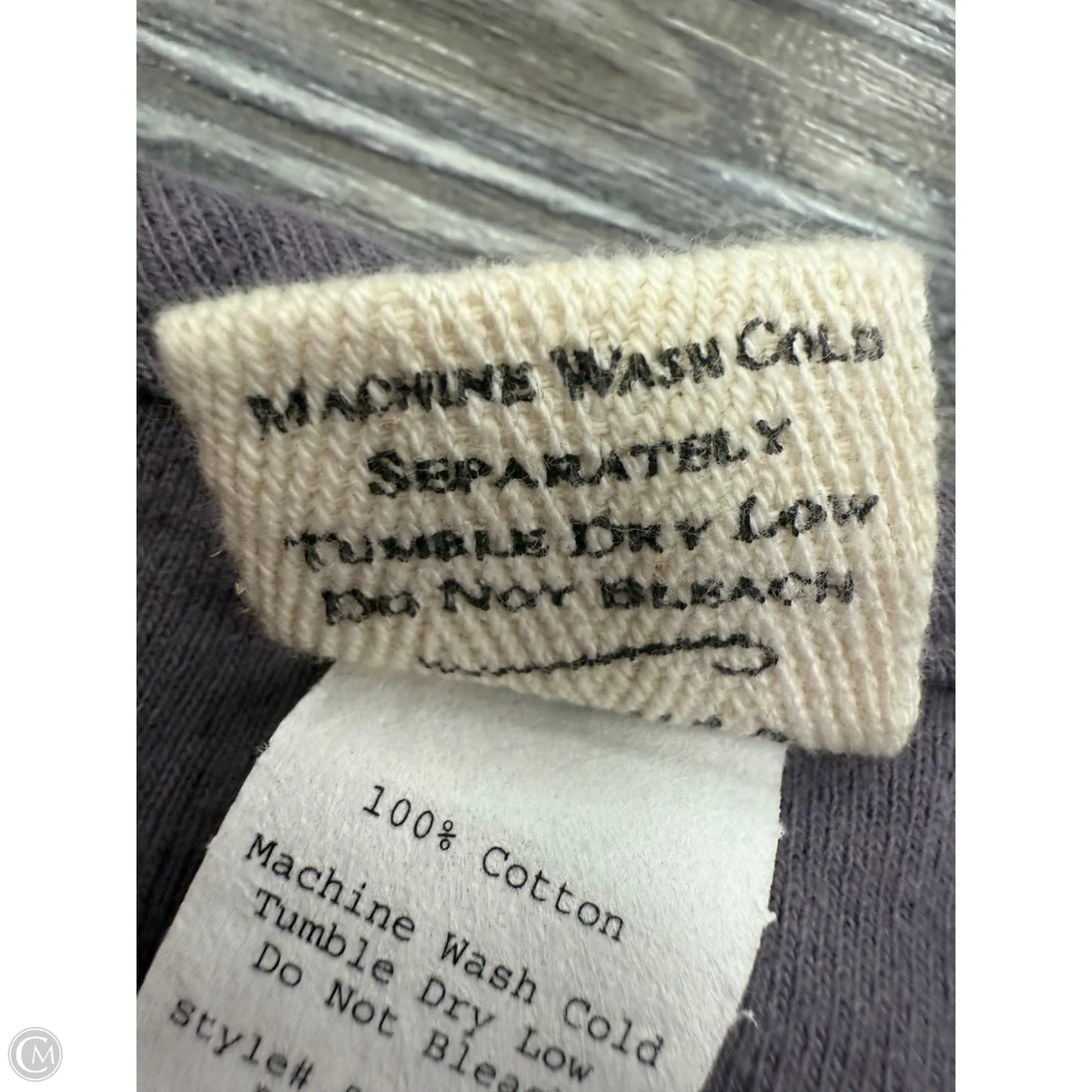 Top Short Sleeve By Fitigues In Purple, Size: M