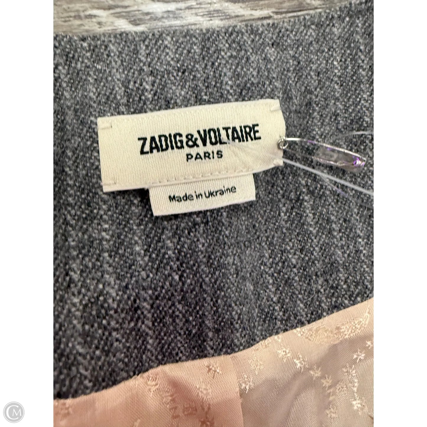 Blazer By Zadig And Voltaire In Grey, Size: Xs