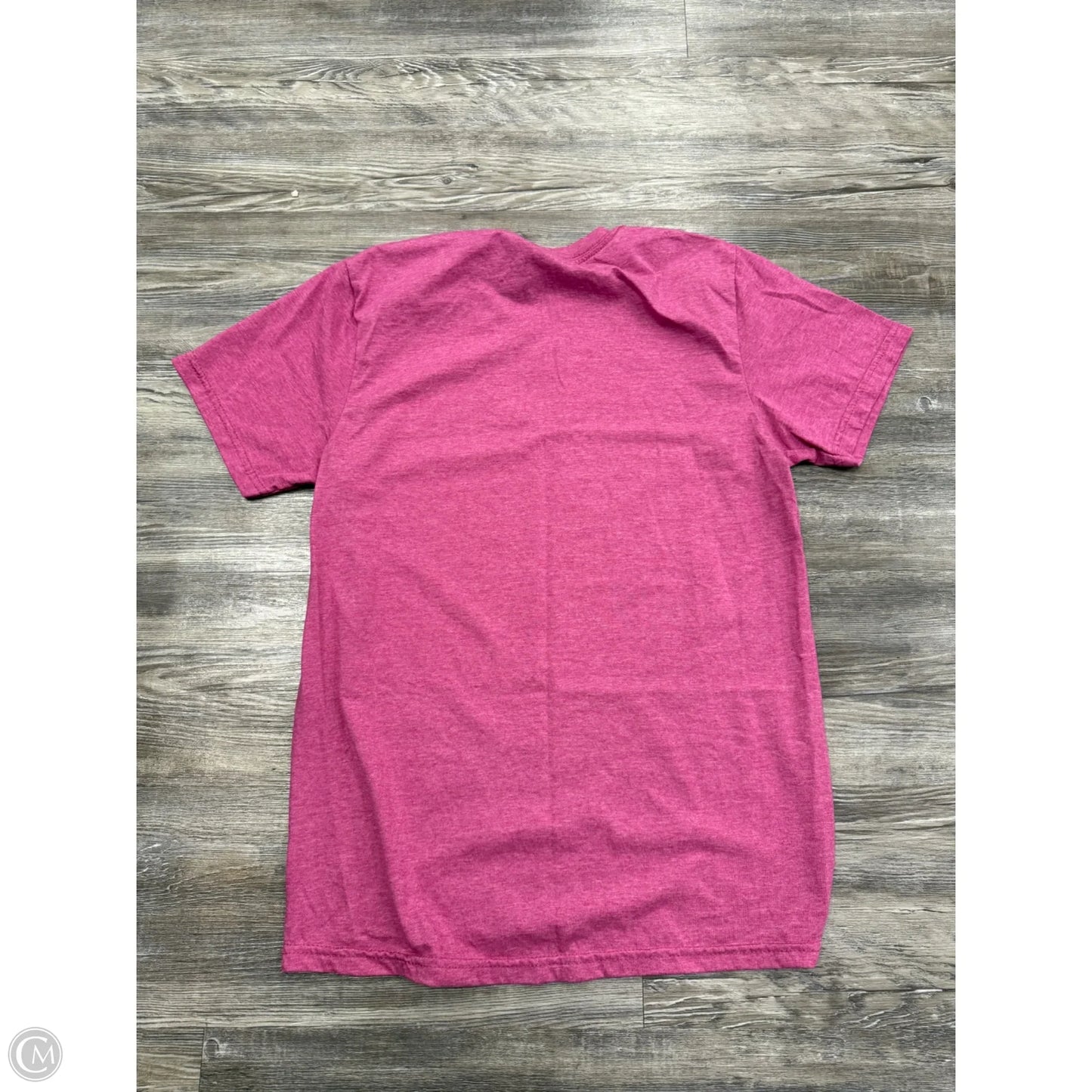 Top Short Sleeve By Clothes Mentor In Pink, Size: S