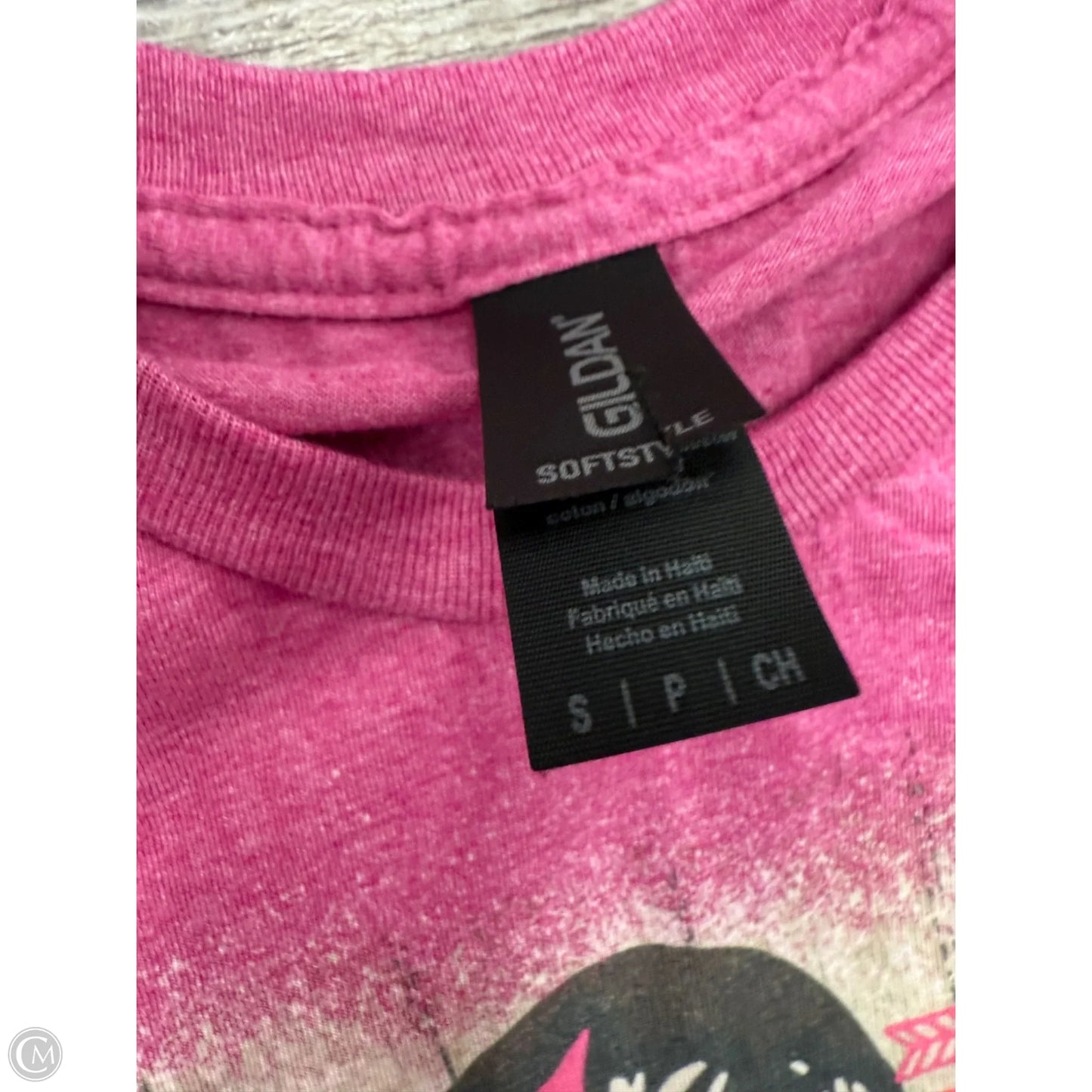 Top Short Sleeve By Clothes Mentor In Pink, Size: S