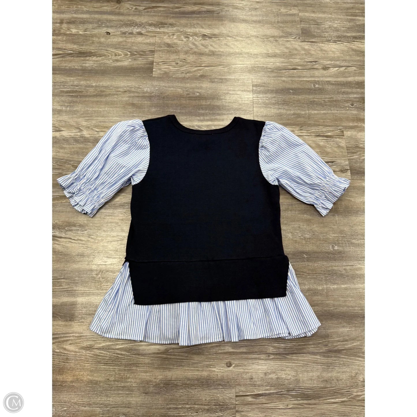 Sweater By Anthropologie In Navy, Size: M