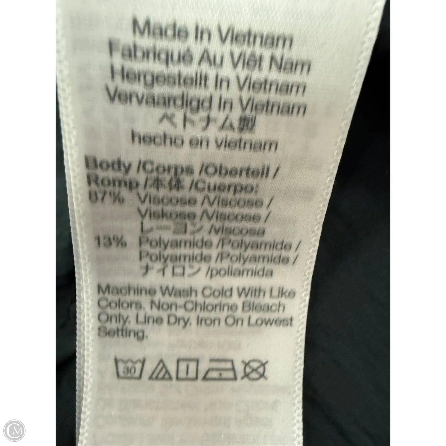 Top Long Sleeve By Madewell In Black, Size: S