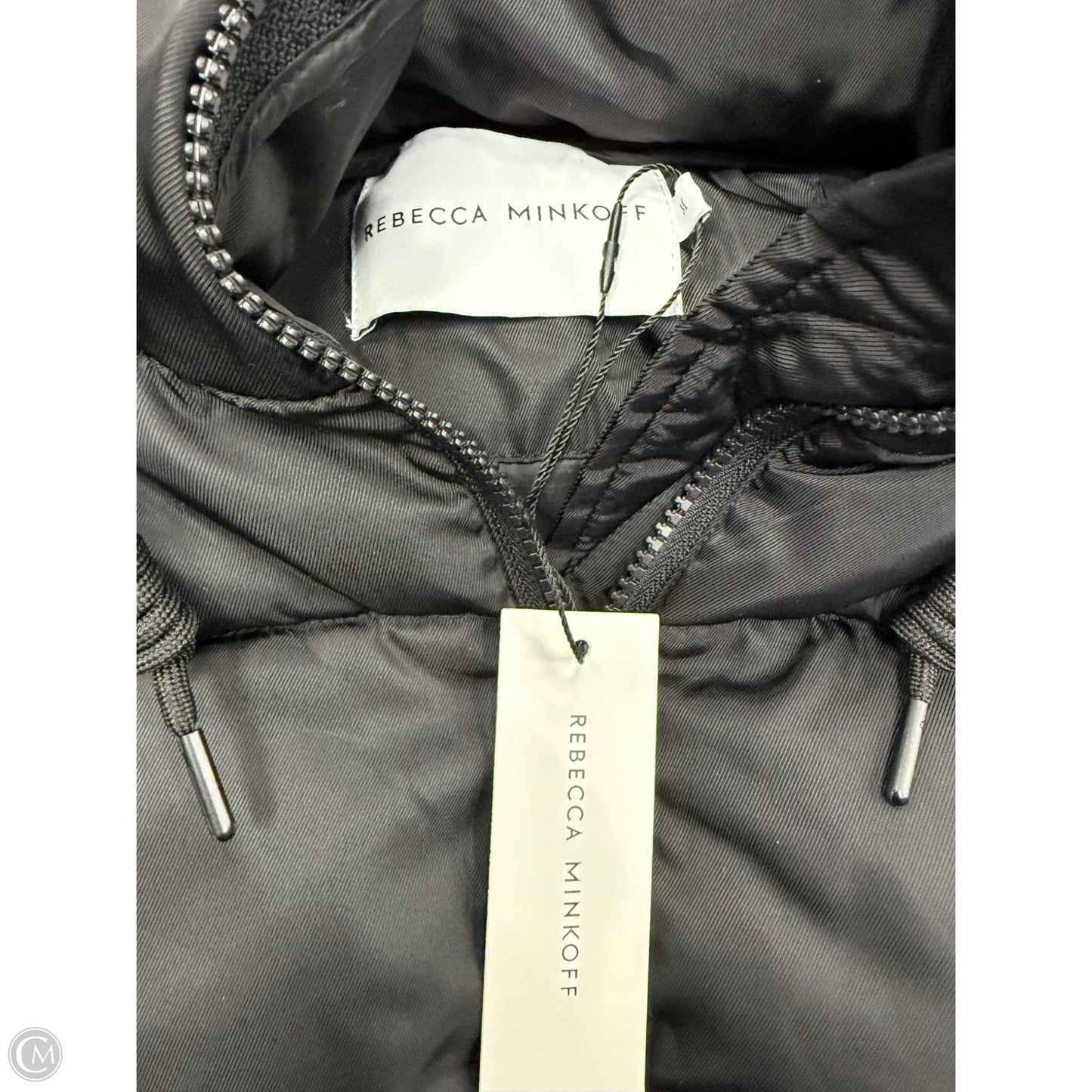 Coat Designer By Rebecca Minkoff In Black, Size: M