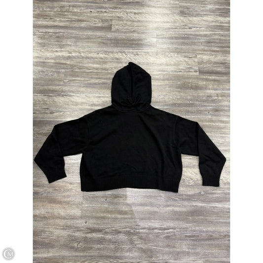 Athletic Sweatshirt Hoodie By Athleta In Black, Size: M