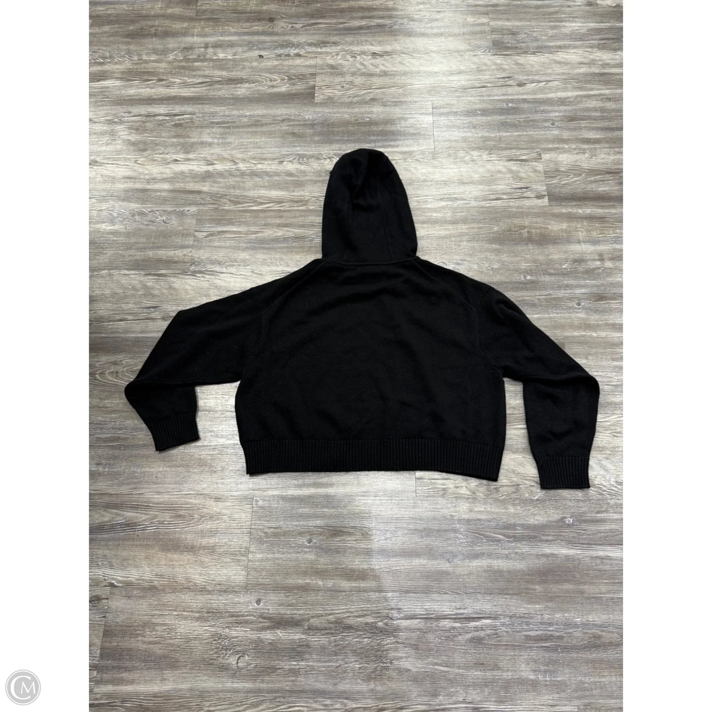 Athletic Sweatshirt Hoodie By Athleta In Black, Size: M