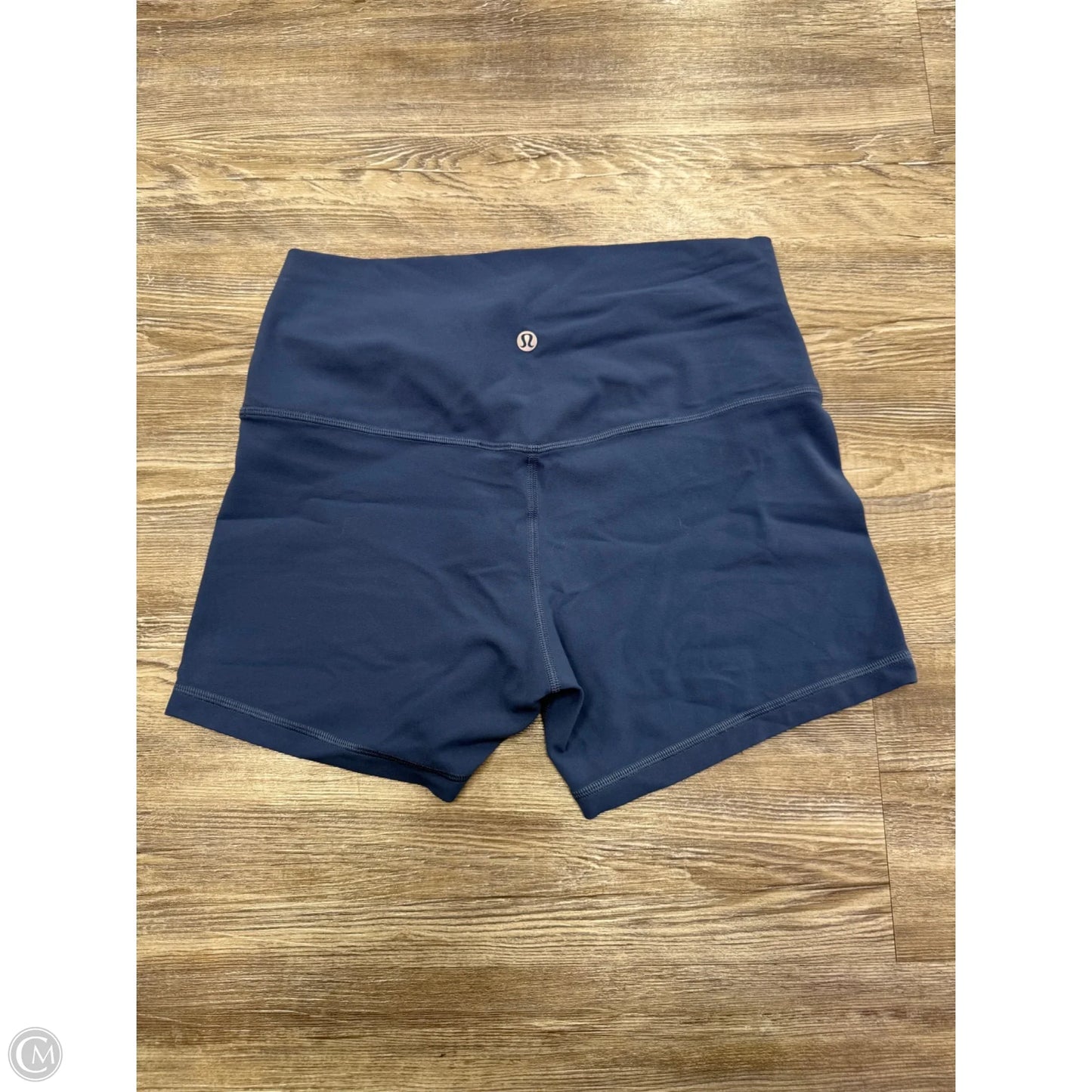 Athletic Shorts By Lululemon In Blue, Size: 10