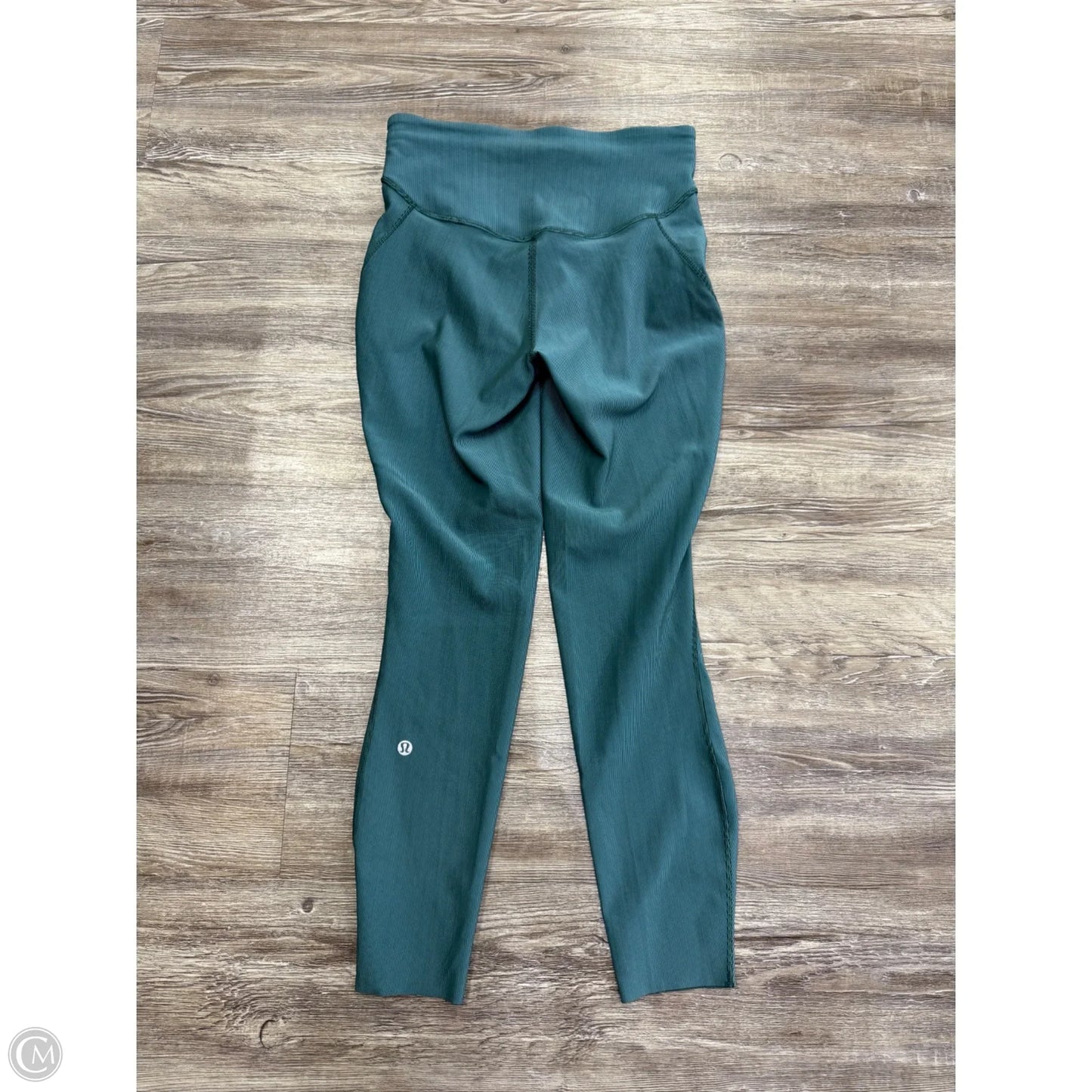 Athletic Leggings By Lululemon In Blue, Size: 6