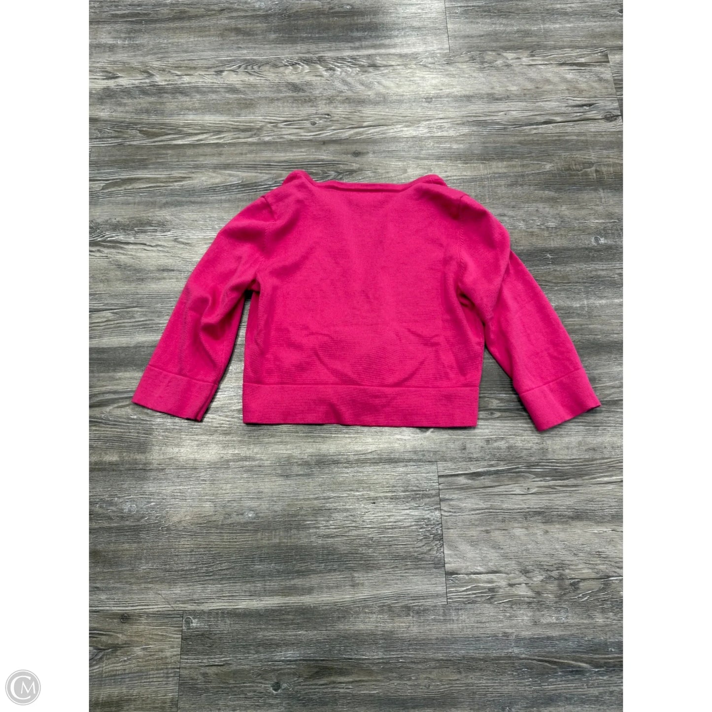 Sweater Cardigan Designer By Lilly Pulitzer In Pink, Size: M