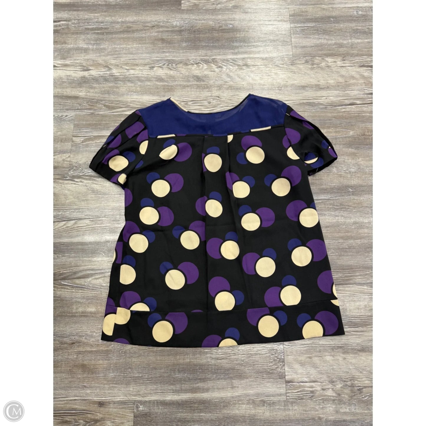 Top Short Sleeve Designer By Marc By Marc Jacobs In Black, Size: 10