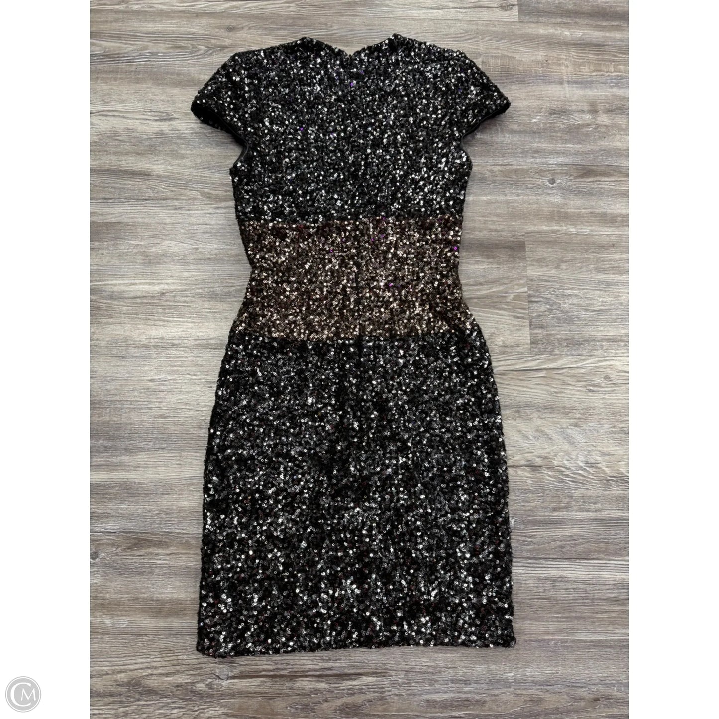 Dress Party Short By Dress The Population In Black, Size: Xs