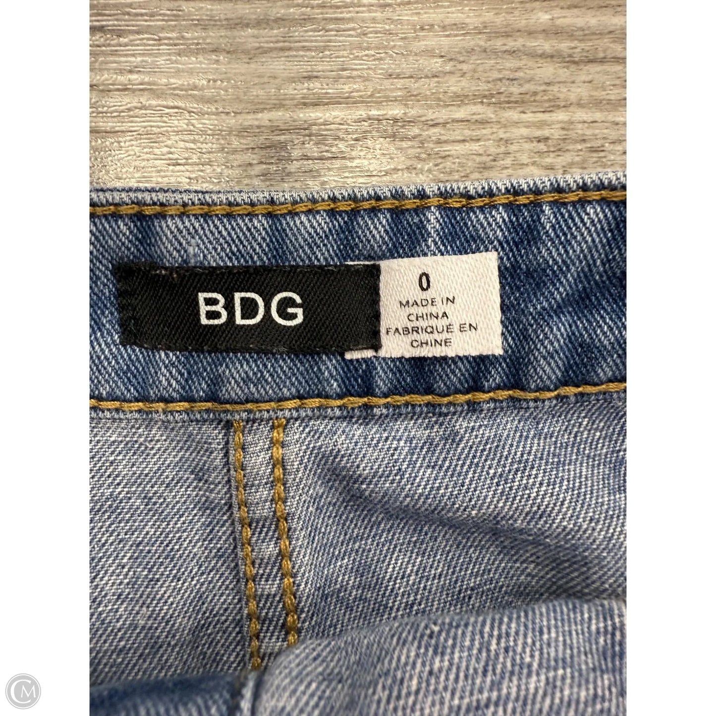Dress Casual Short By Bdg In Blue Denim, Size: 0