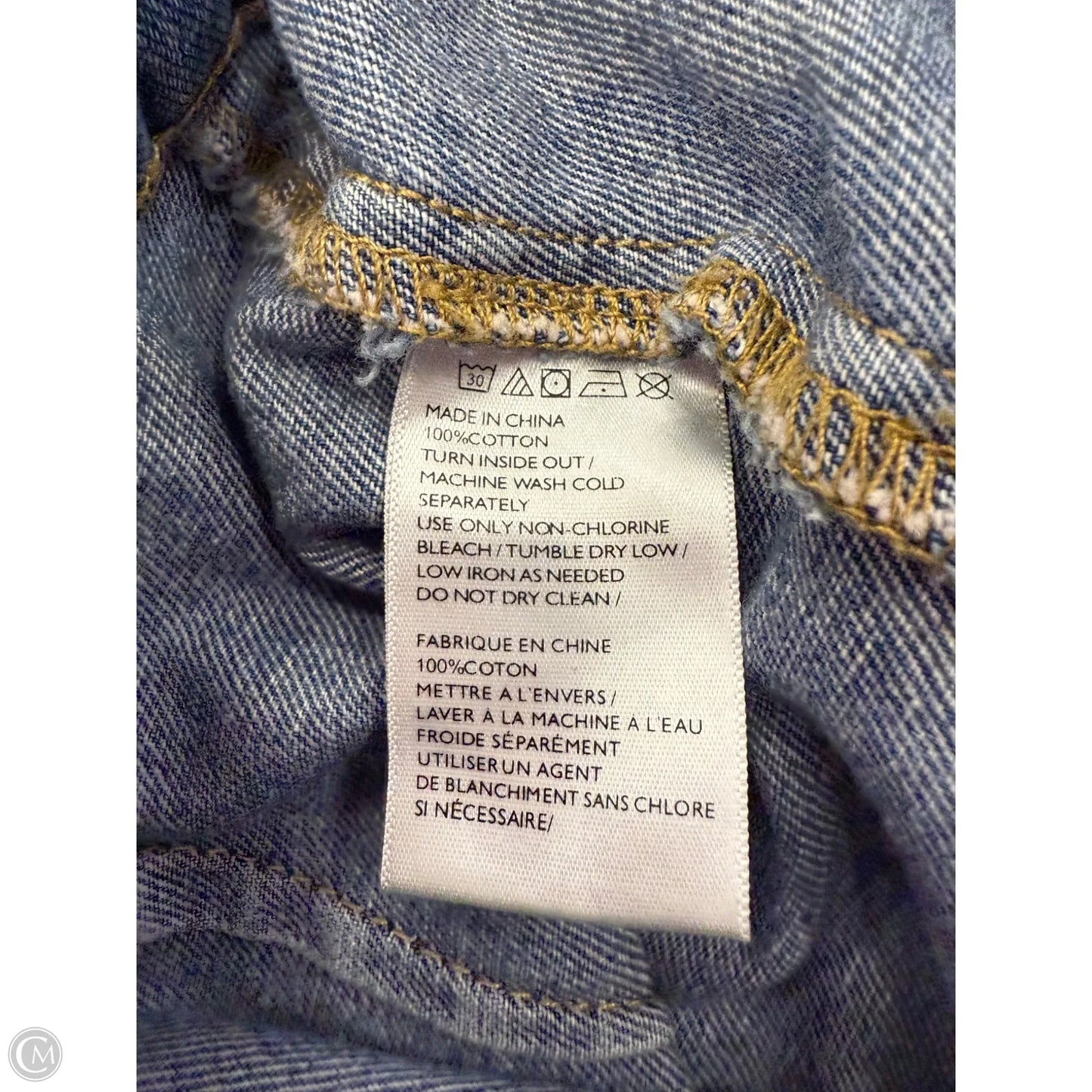 Dress Casual Short By Bdg In Blue Denim, Size: 0