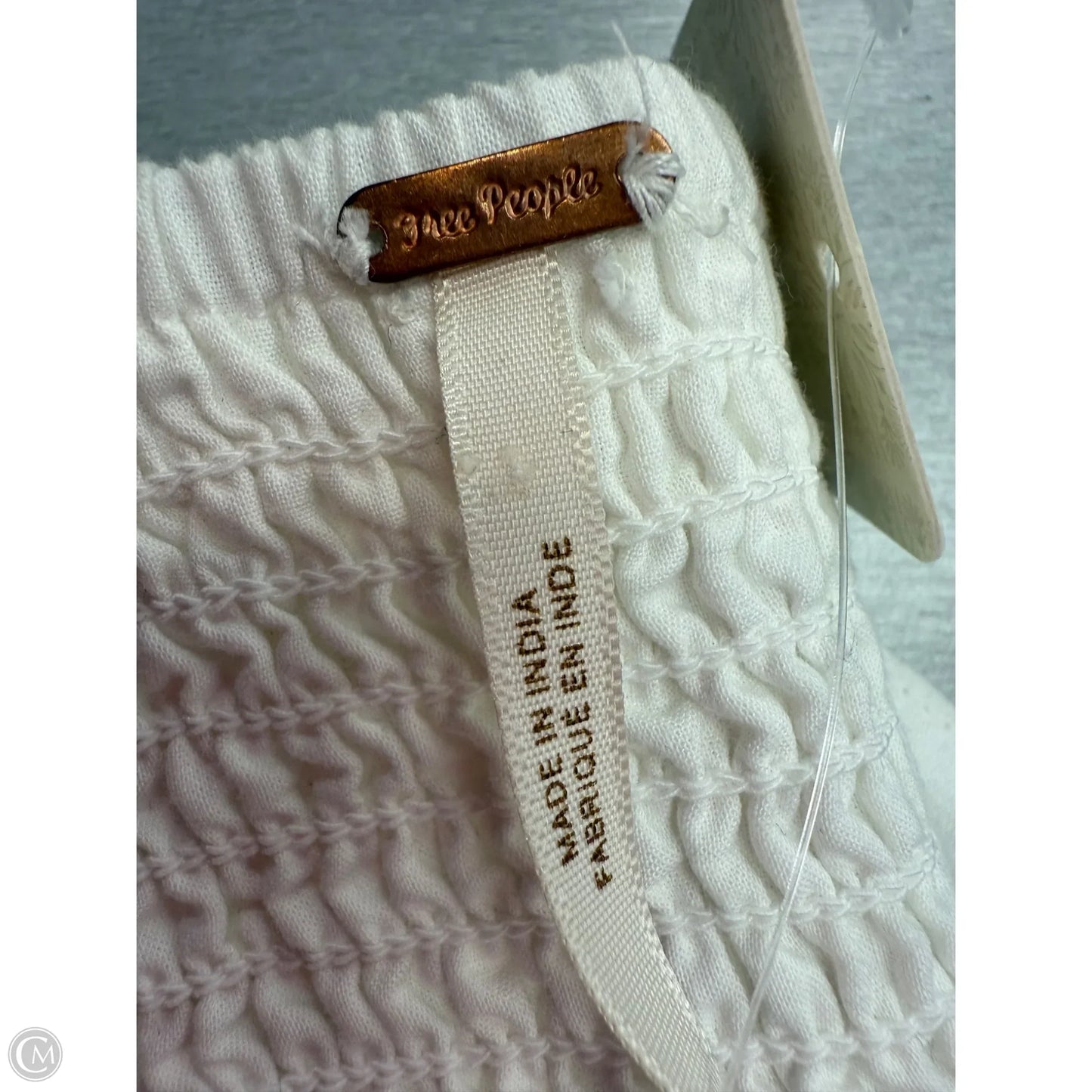 Top Sleeveless By Free People In White, Size: 4