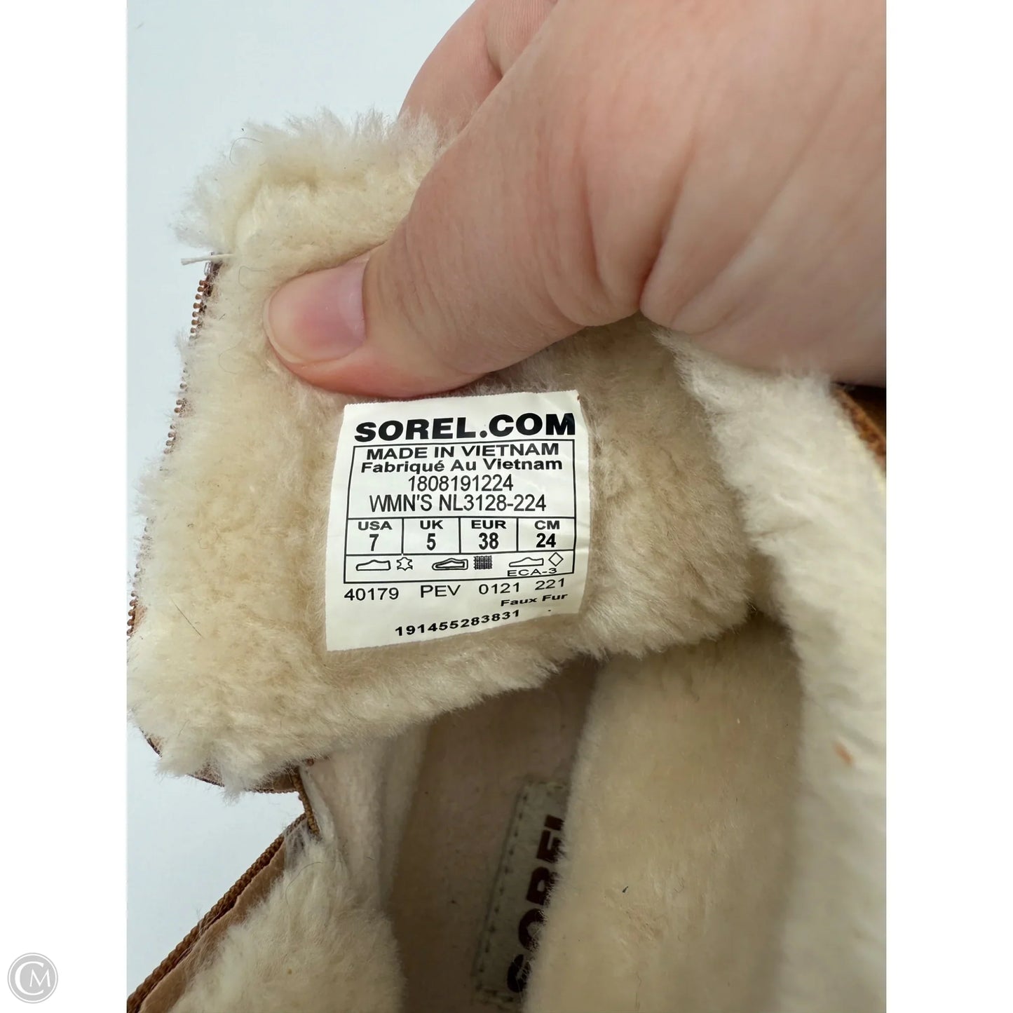 Boots Snow By Sorel In Brown, Size: 7