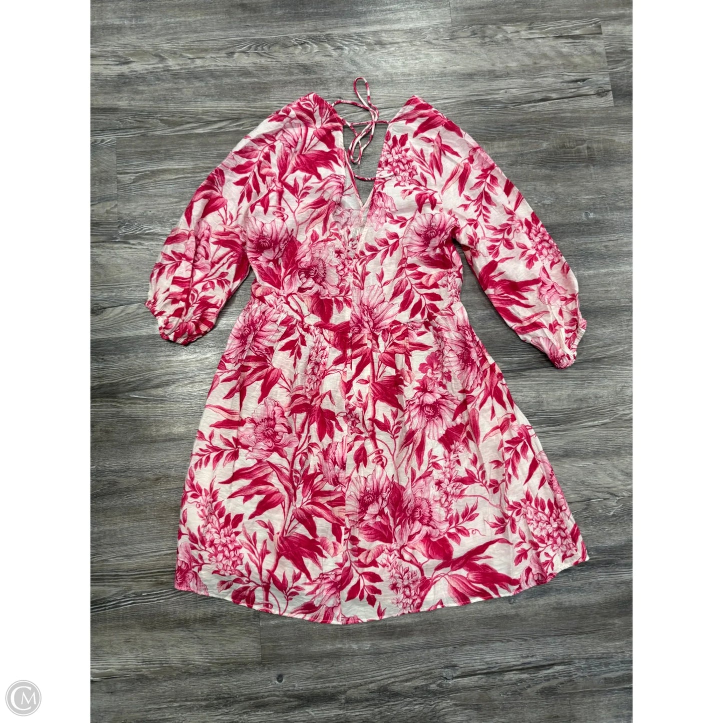 Dress Casual Short By H&m In Floral Pattern, Size XS