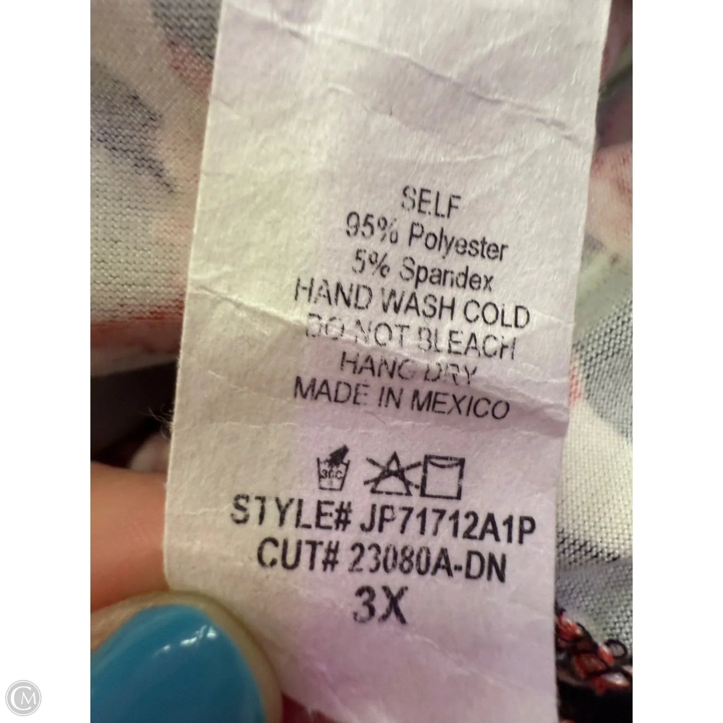 Jumpsuit By White Birch In Black & Red, Size: 3x