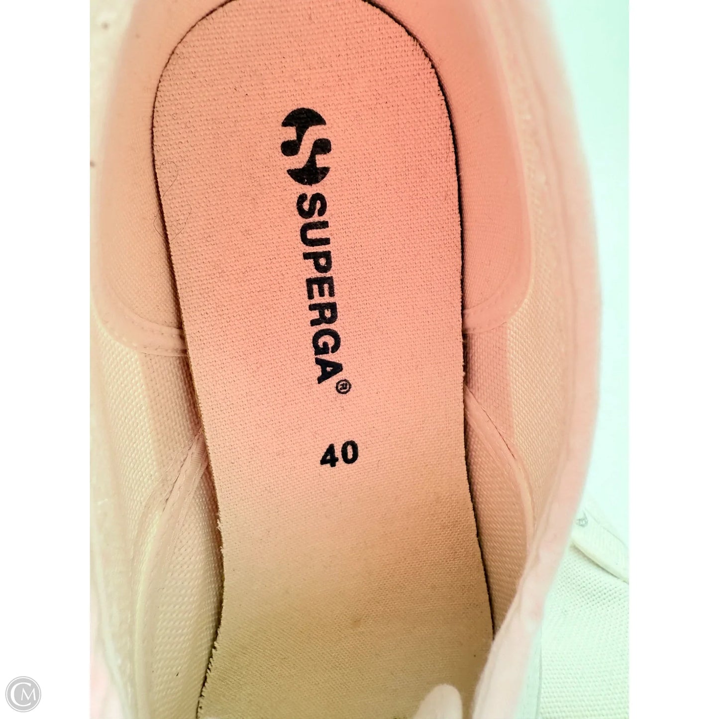 Shoes Sneakers By Superga In White, Size: 9