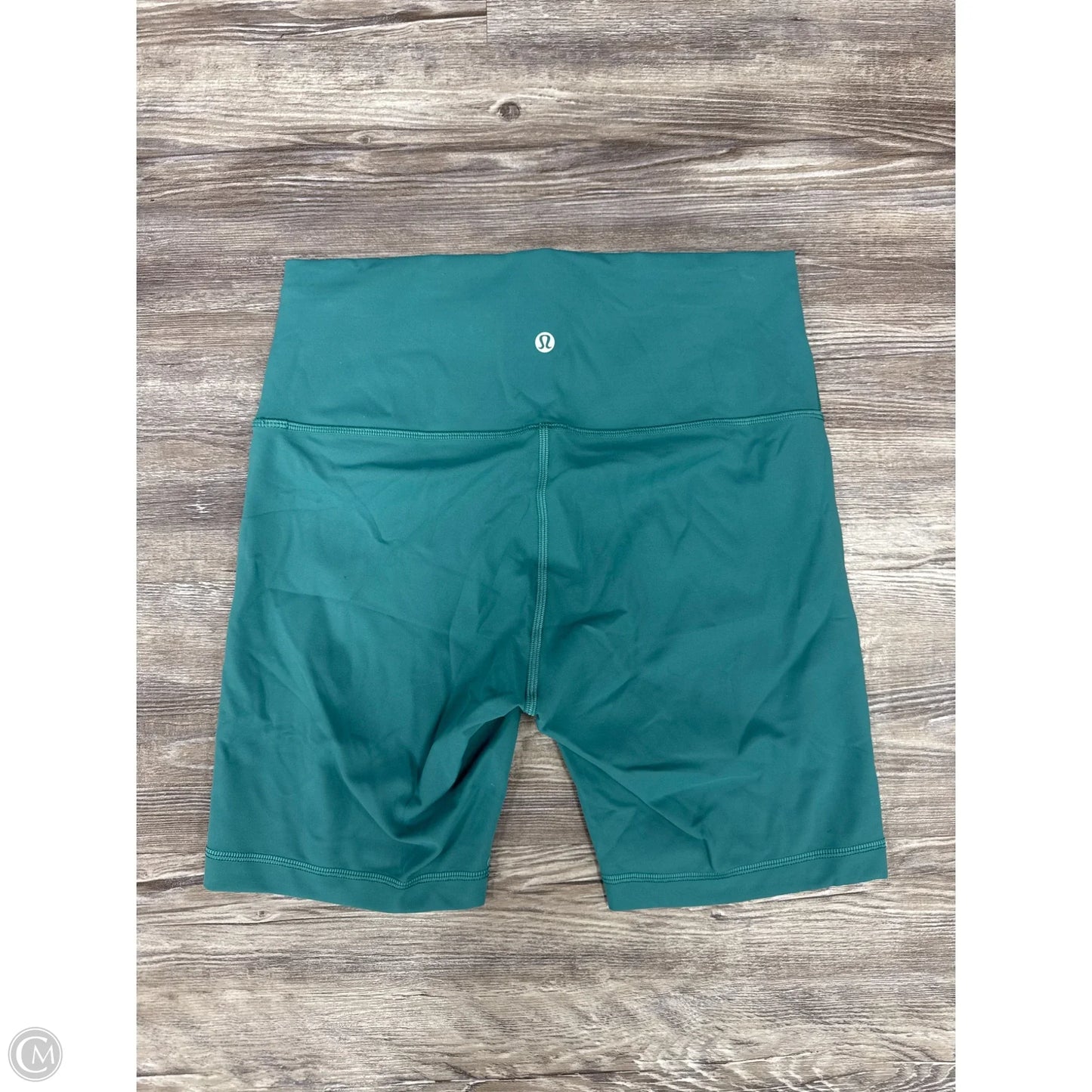 Athletic Shorts By Lululemon In Teal, Size: 10