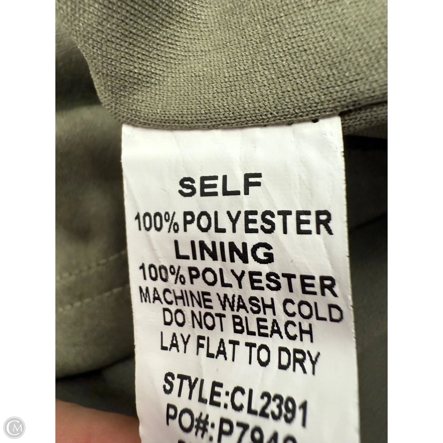 Top Long Sleeve By L Love In Green, Size: 3x