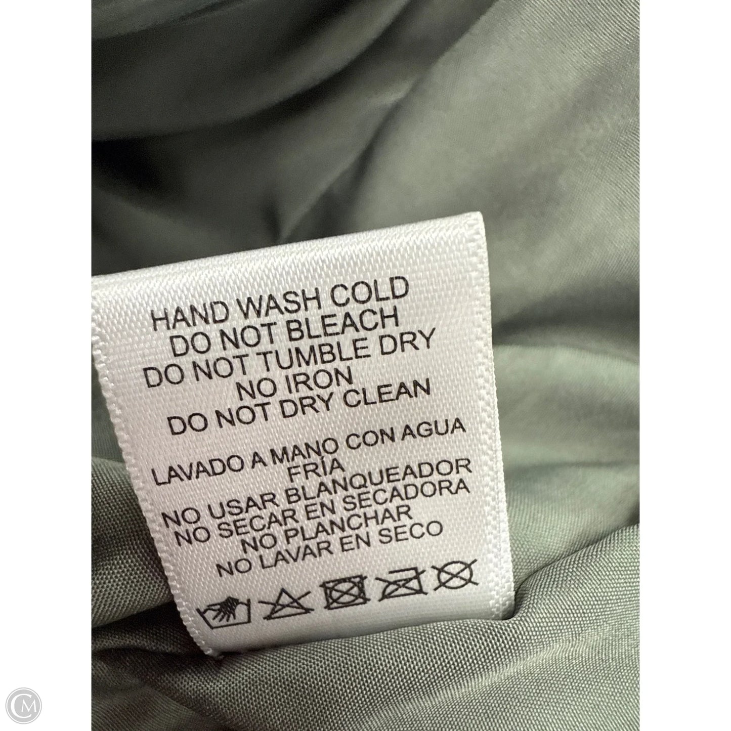 Coat Puffer & Quilted By Love Tree In Green, Size: S