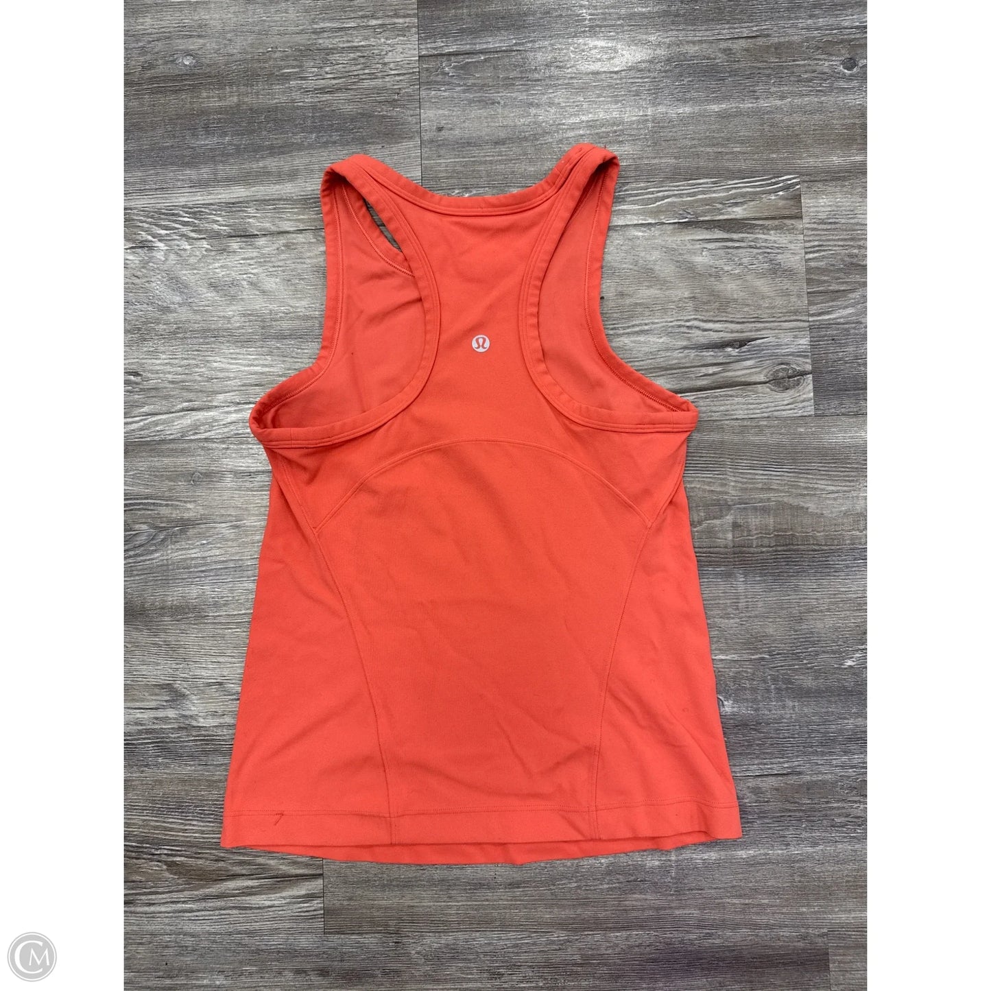 Athletic Tank Top By Lululemon In Orange, Size: S