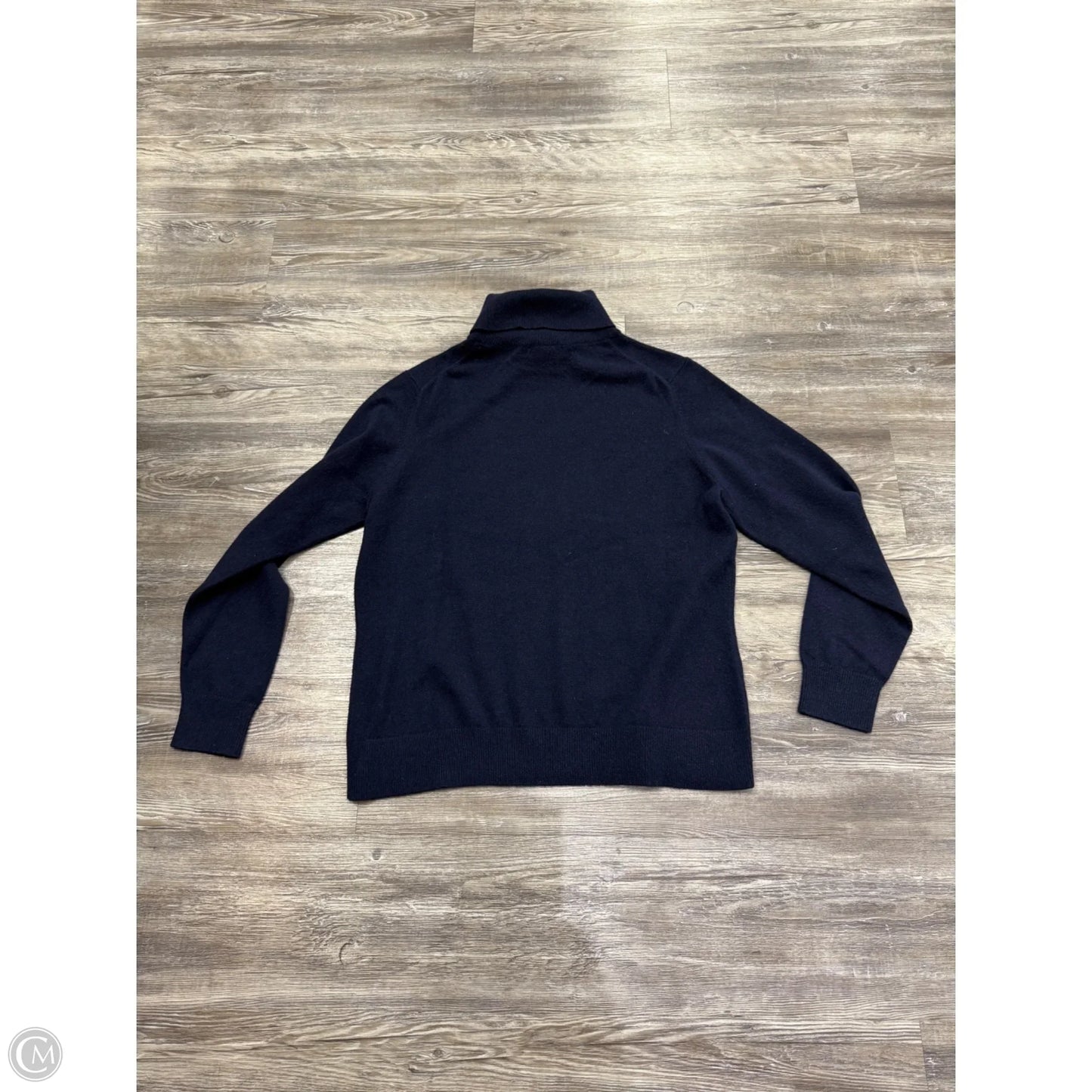 Sweater Cashmere By Lands End In Navy, Size: L