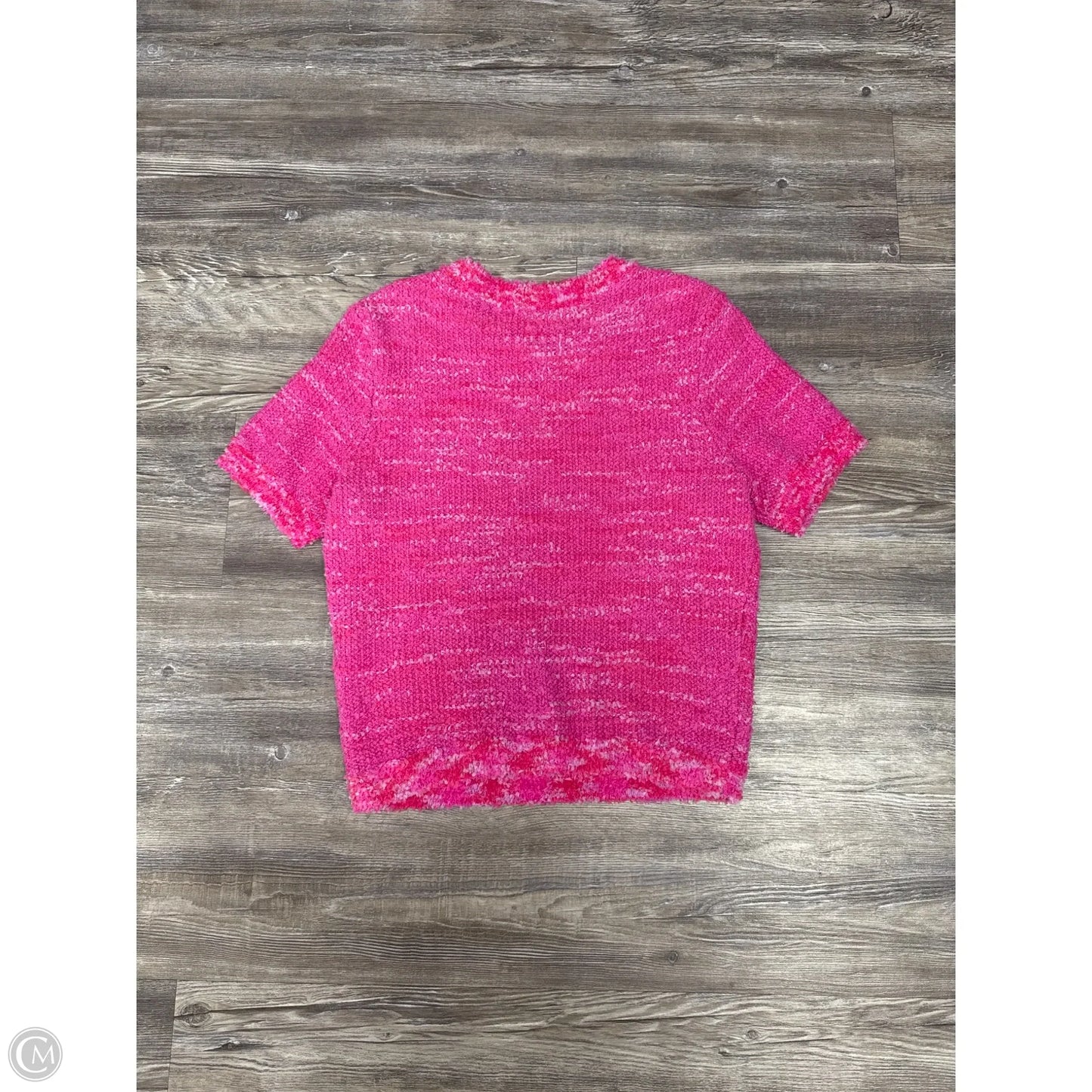 Top Short Sleeve Designer By Kate Spade In Pink, Size: Xs