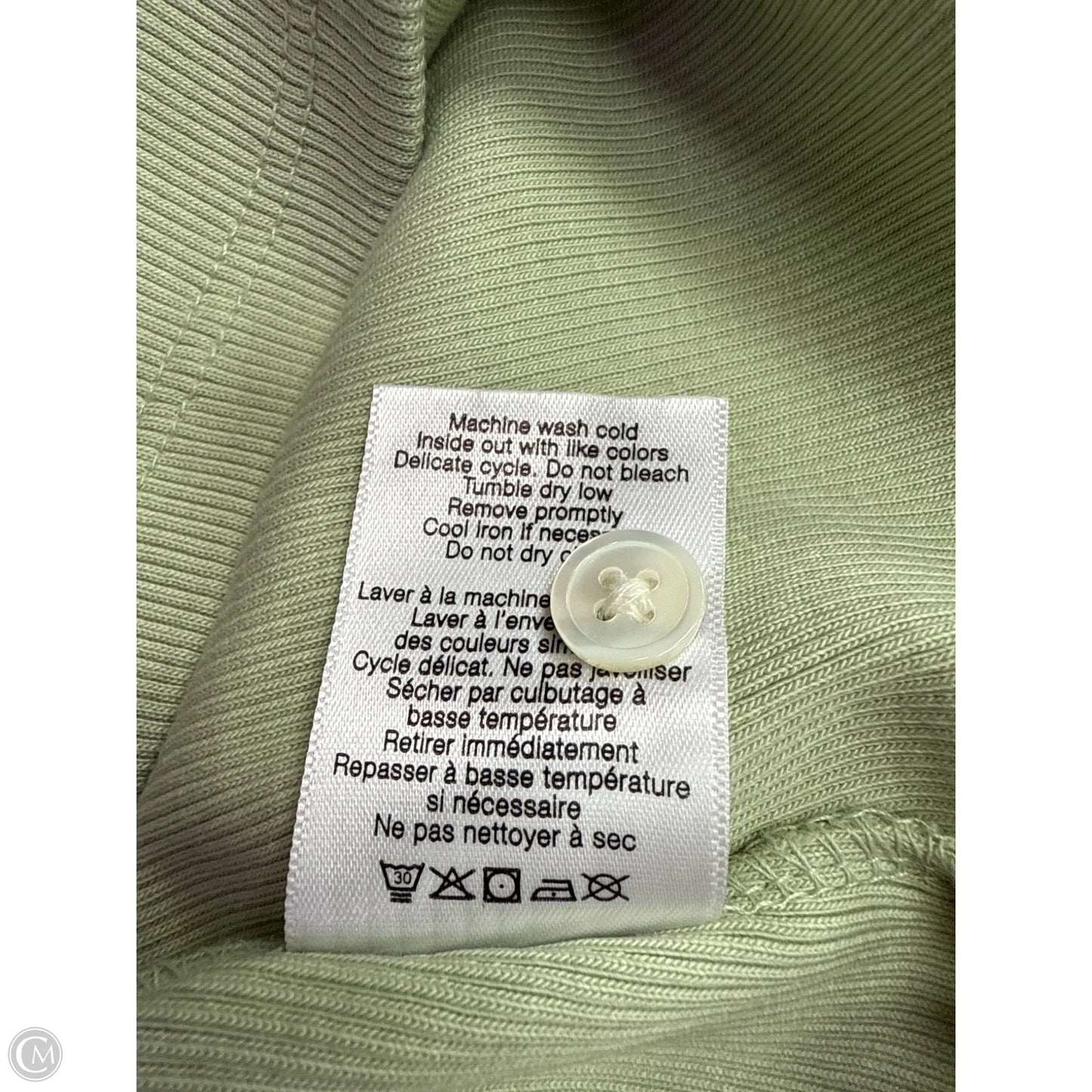 Top Short Sleeve By Veronica Beard In Green, Size: Xs