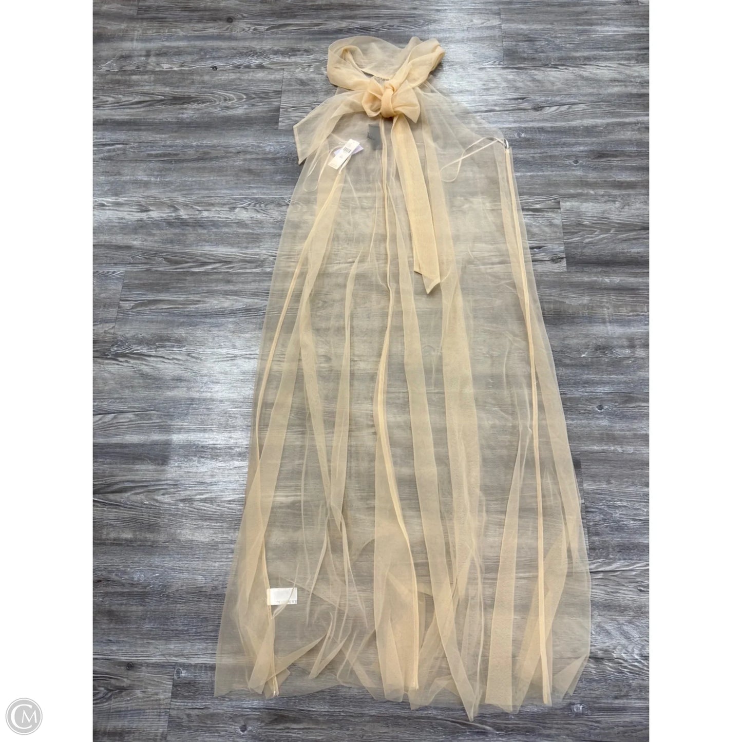 Dress Casual Maxi By Anthropologie In Beige, Size: Osfm