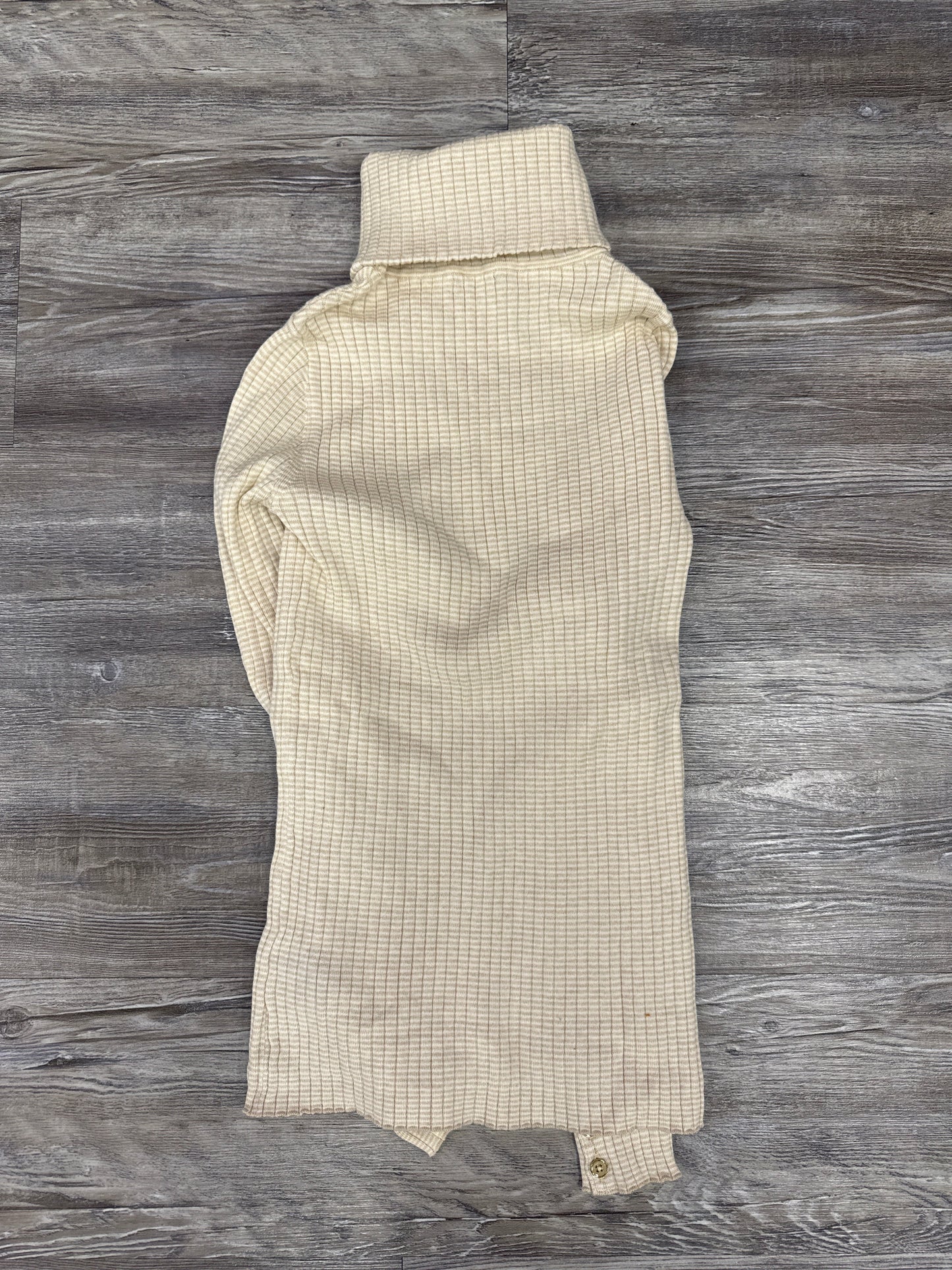 Sweater By J Mclaughlin In Tan & White, Size: Xs