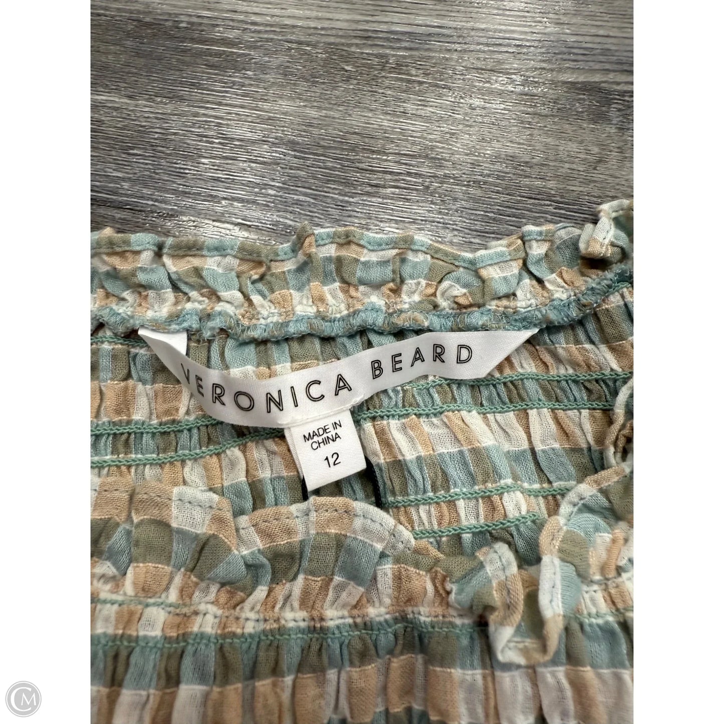 Dress Designer By Veronica Beard In Plaid Pattern, Size: 12