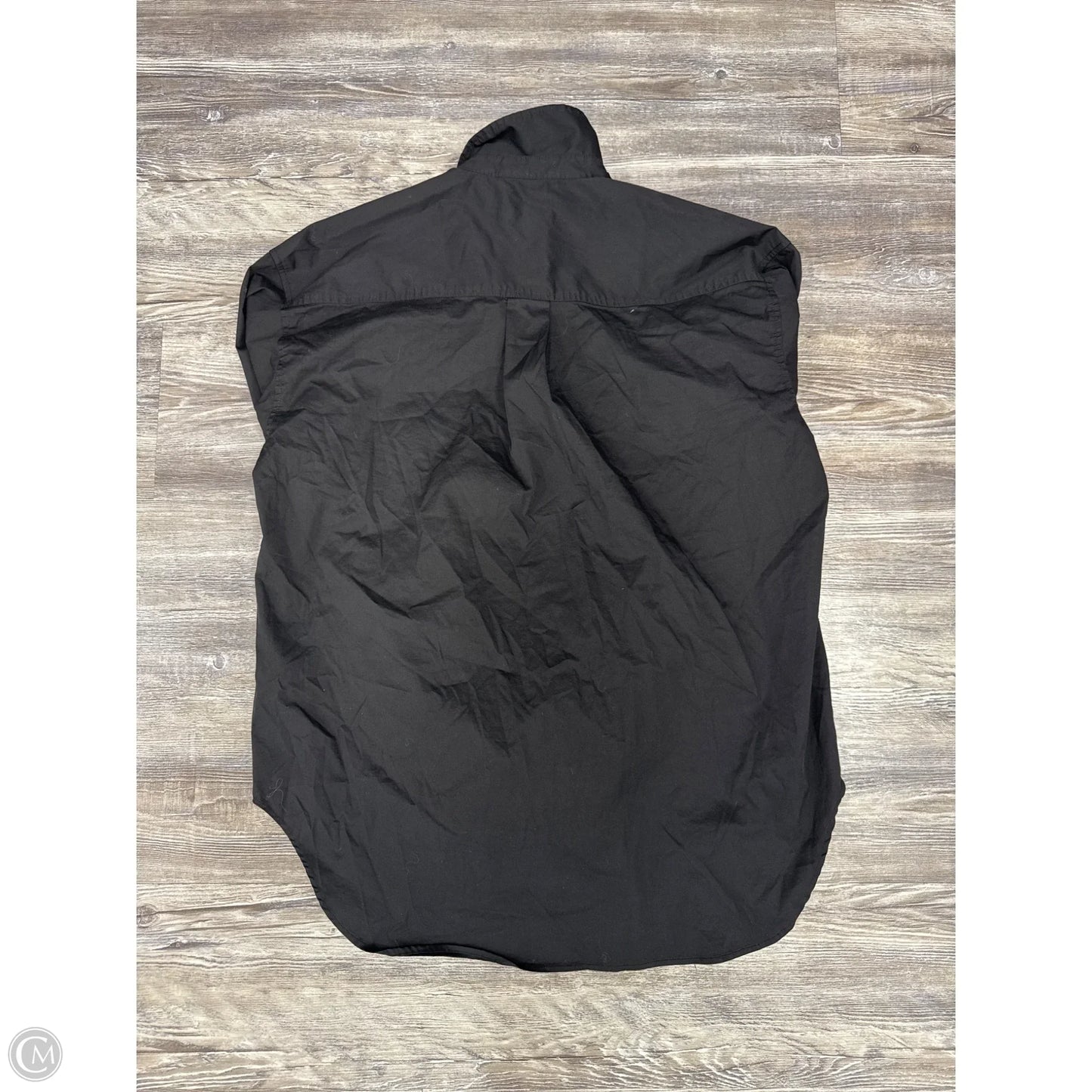 Top Long Sleeve Designer By Good American In Black, Size: S