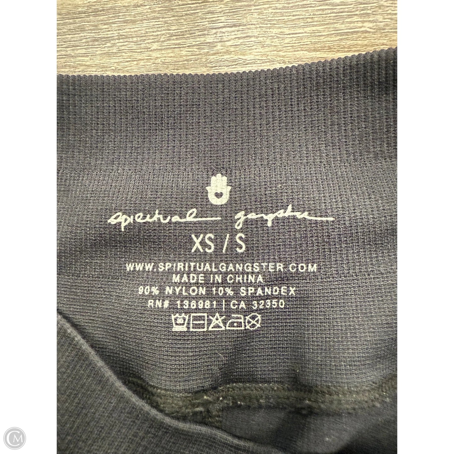 Athletic Shorts By Spiritual Gangster In Black, Size: Xs