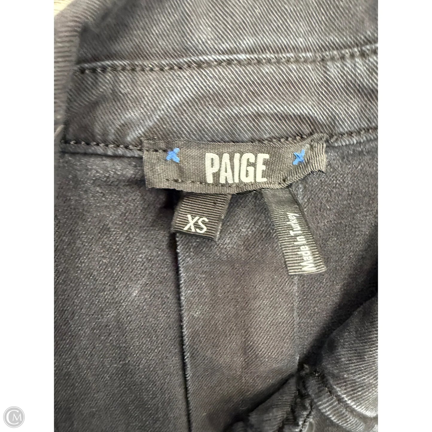 Jacket Designer By Paige In Black, Size: Xs