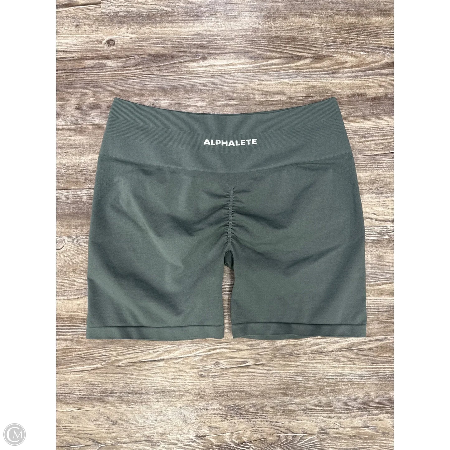 Athletic Shorts By Clothes Mentor In Green, Size: Xl