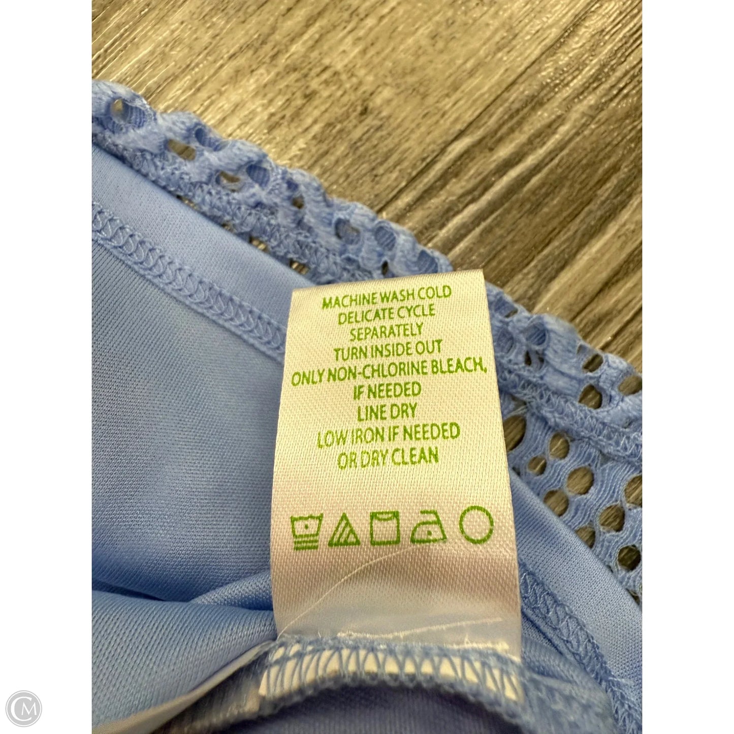 Top Sleeveless Designer By Lilly Pulitzer In Blue, Size: M