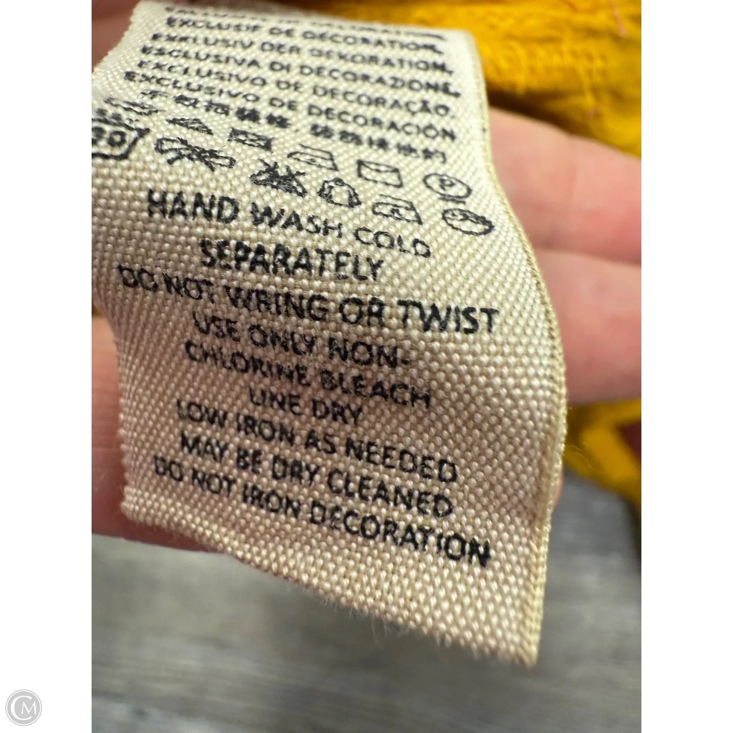 Dress Casual Midi By Free People In Yellow, Size: M