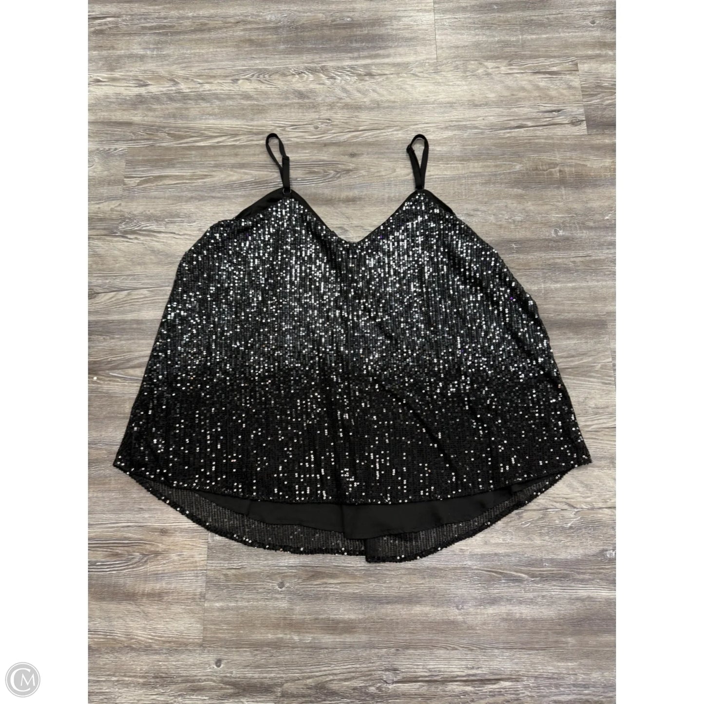 Top Sleeveless By Torrid In Black, Size: 2x