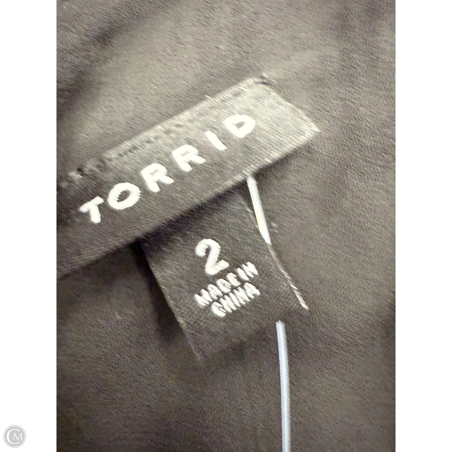 Top Sleeveless By Torrid In Black, Size: 2x