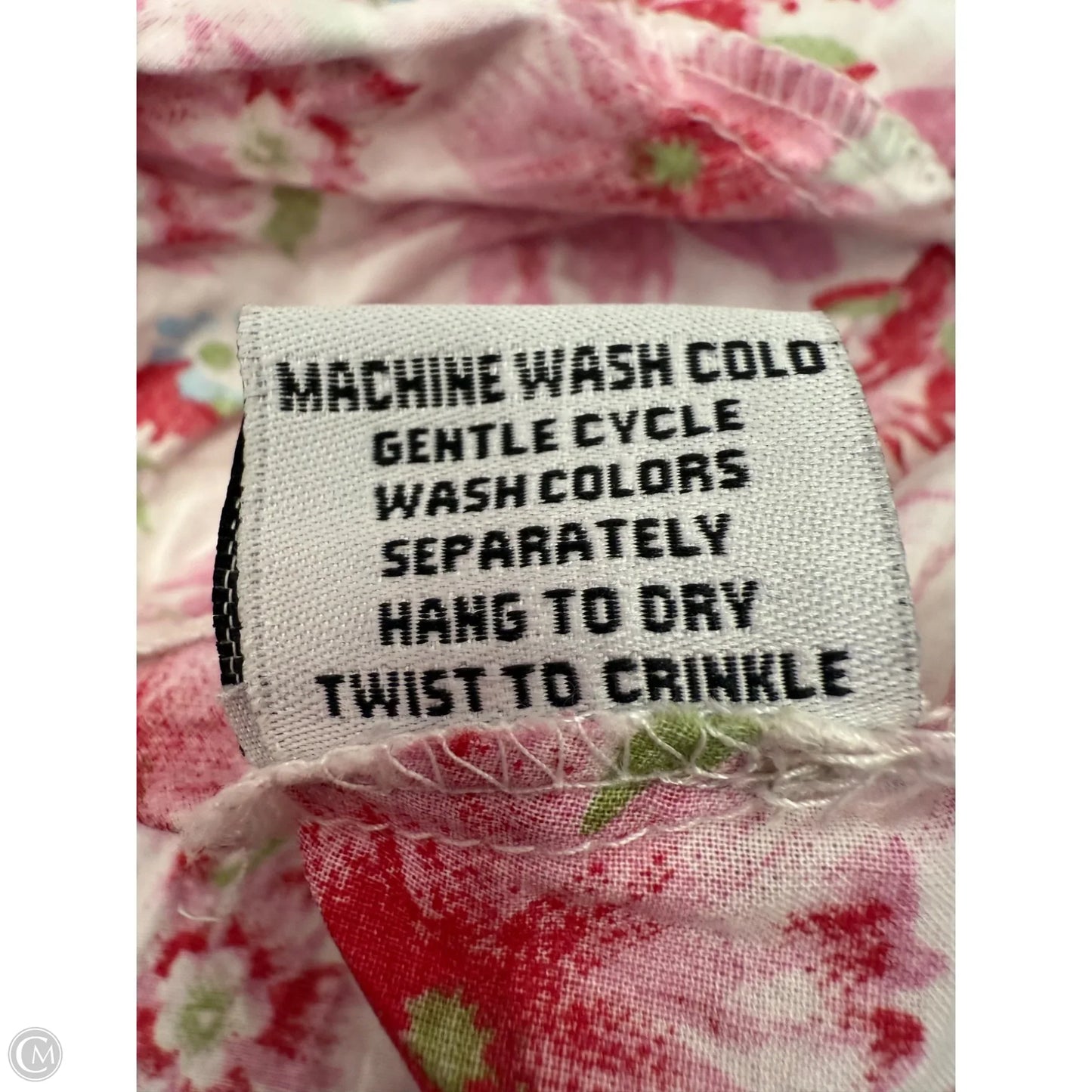 Tunic Long Sleeve By Tulip In Floral Print, Size: S