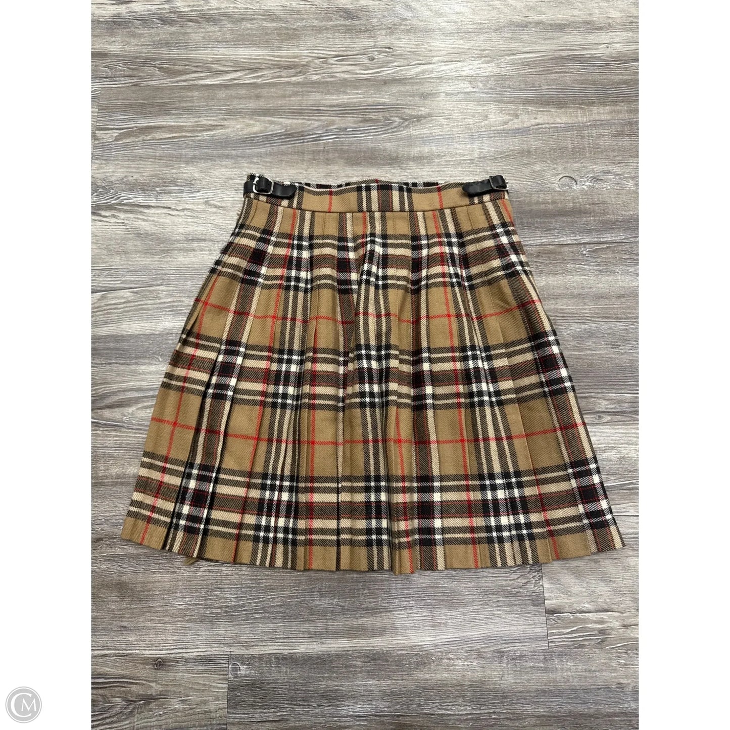 Skirt Mini & Short By Clothes Mentor In Plaid Pattern, Size: 10