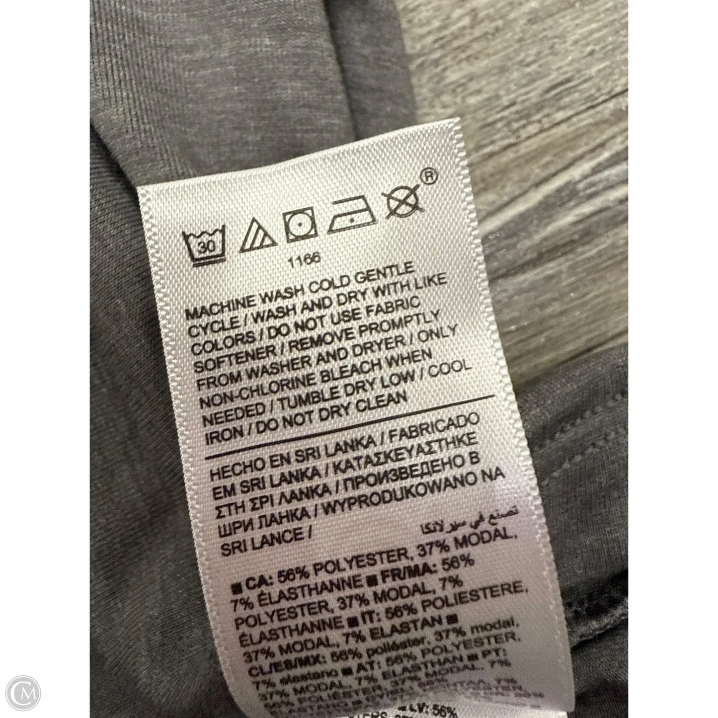 Athletic Tank Top By Athleta In Grey, Size: L