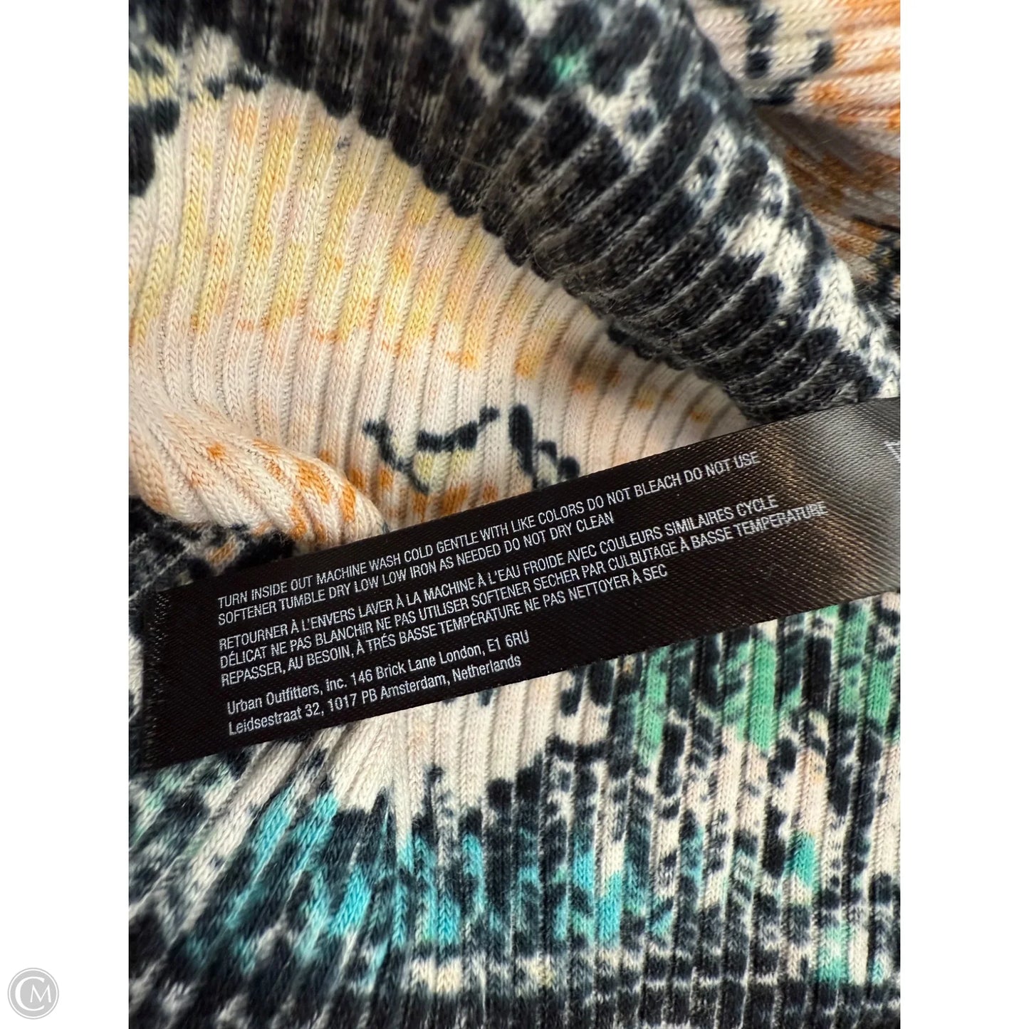 Top Long Sleeve By Free People In Multi-colored, Size: L