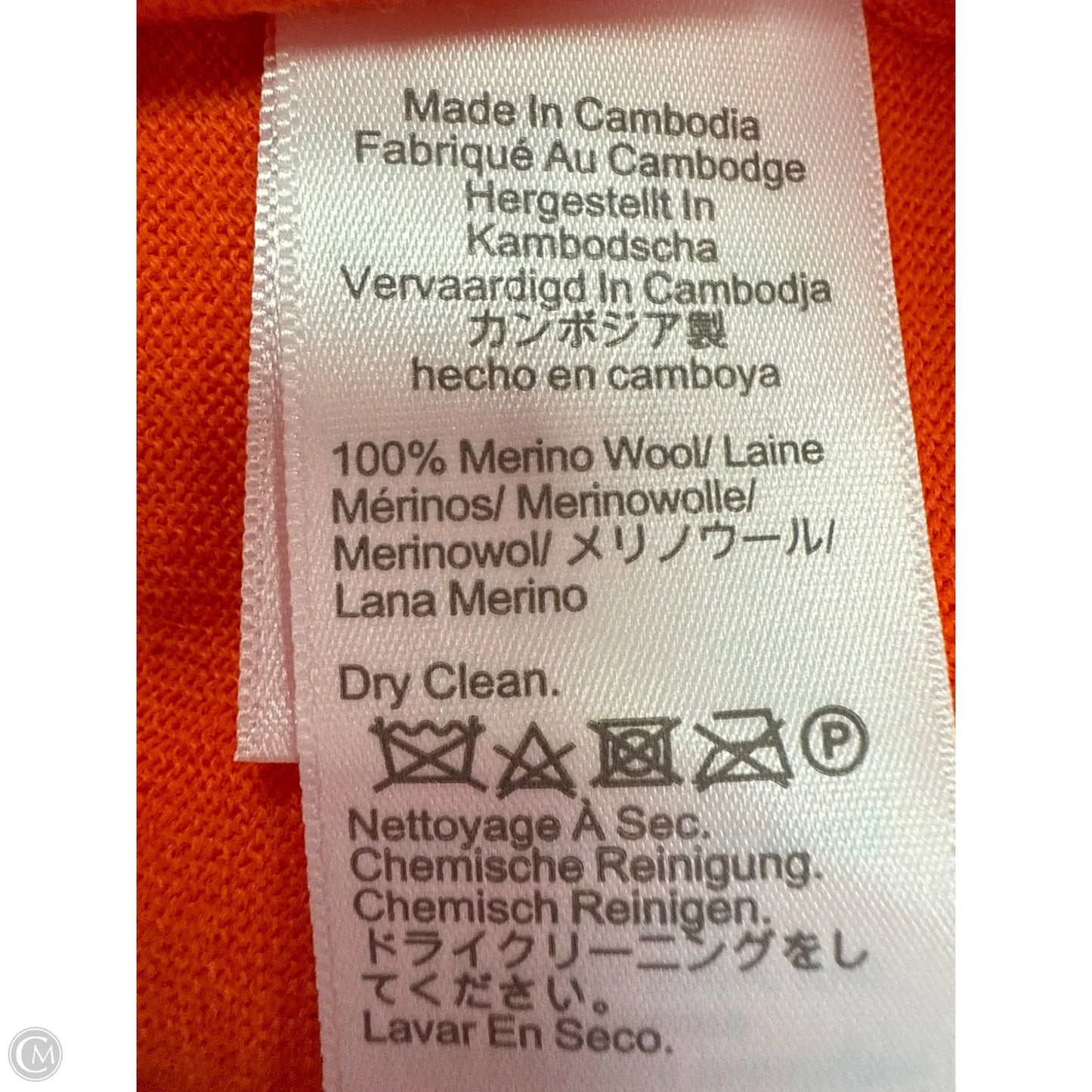 Sweater By J. Crew In Orange, Size: M