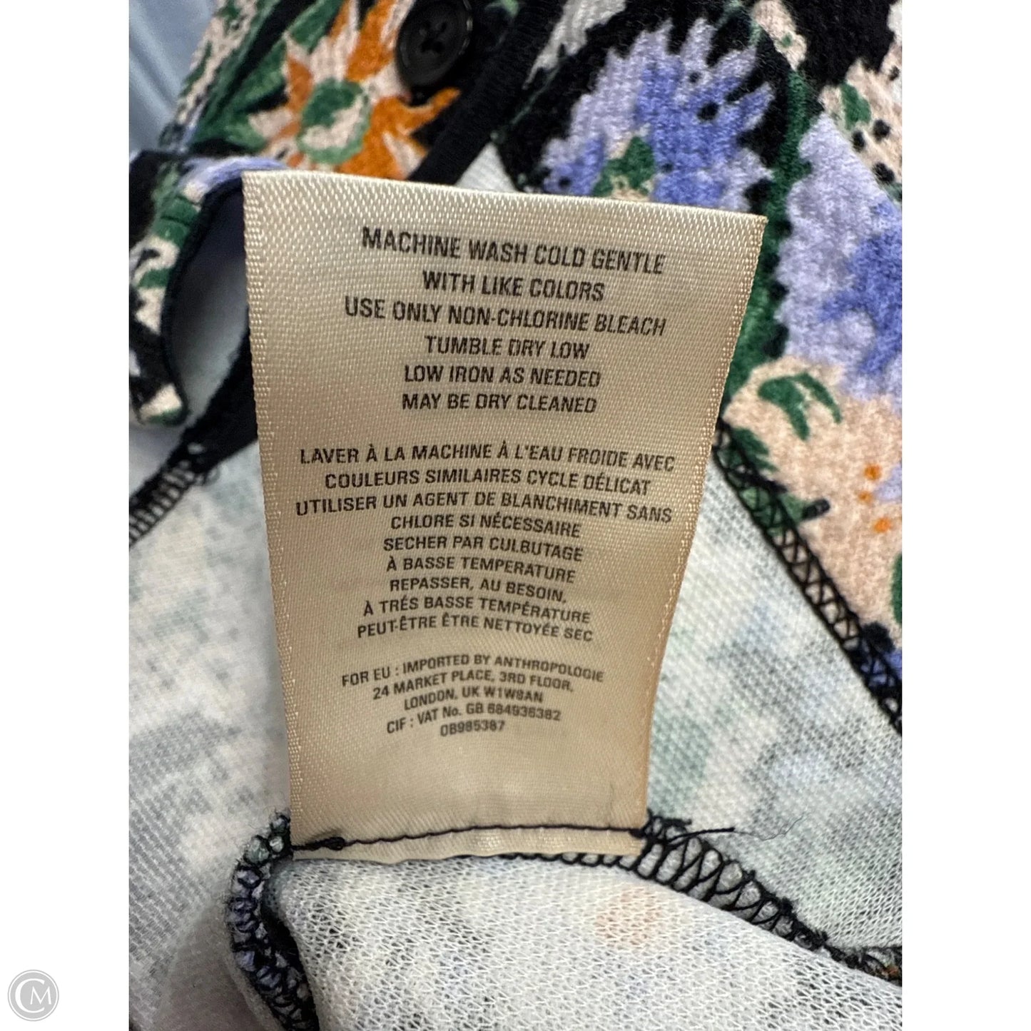 Top Sleeveless By Maeve In Floral Print, Size: S
