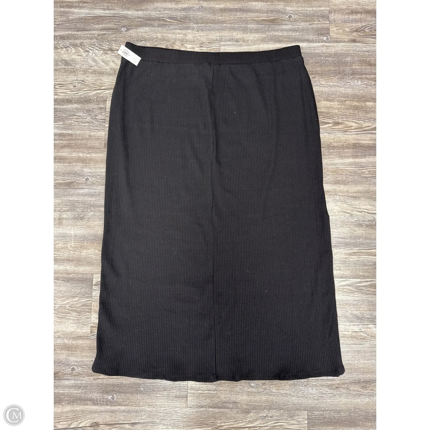 Skirt Maxi By Old Navy In Black, Size: 2x