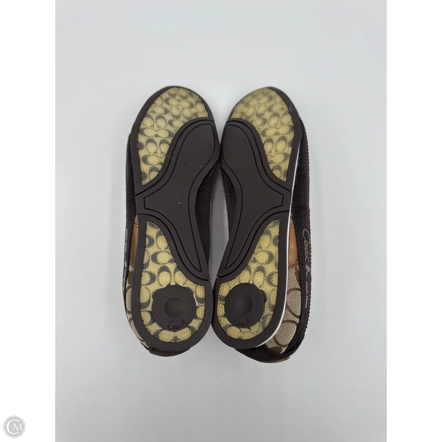 Shoes Designer By Coach In Brown, Size: 8.5